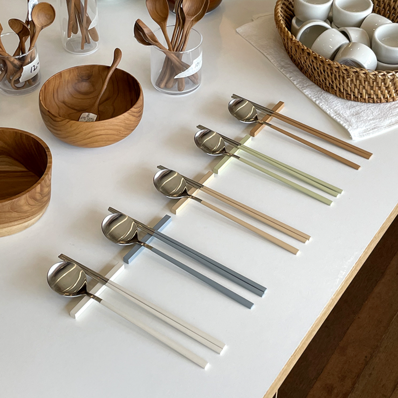 Pantone Korean Spoon and Chopsticks