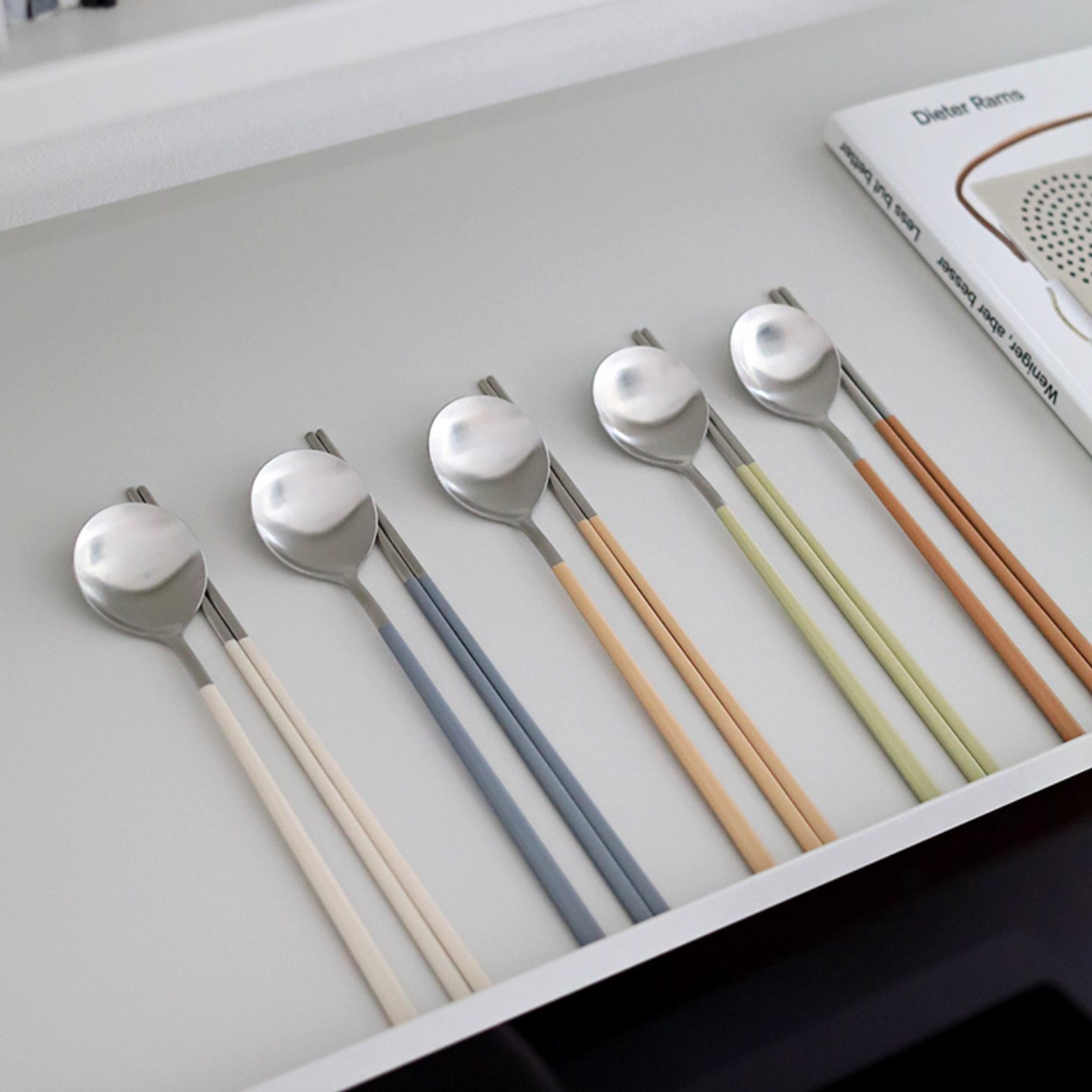 Pantone Korean Spoon and Chopsticks