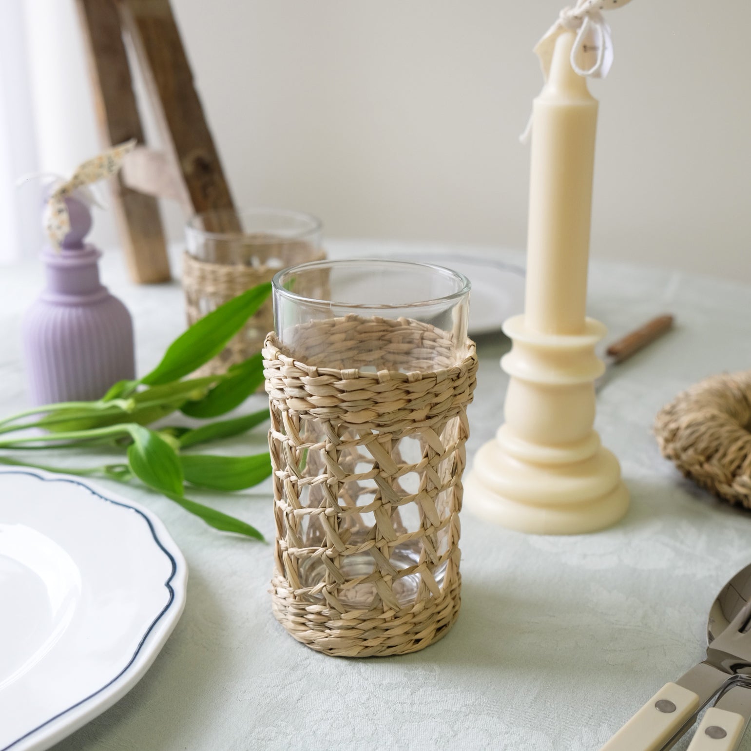 Handcrafted Seagrass Tumbler