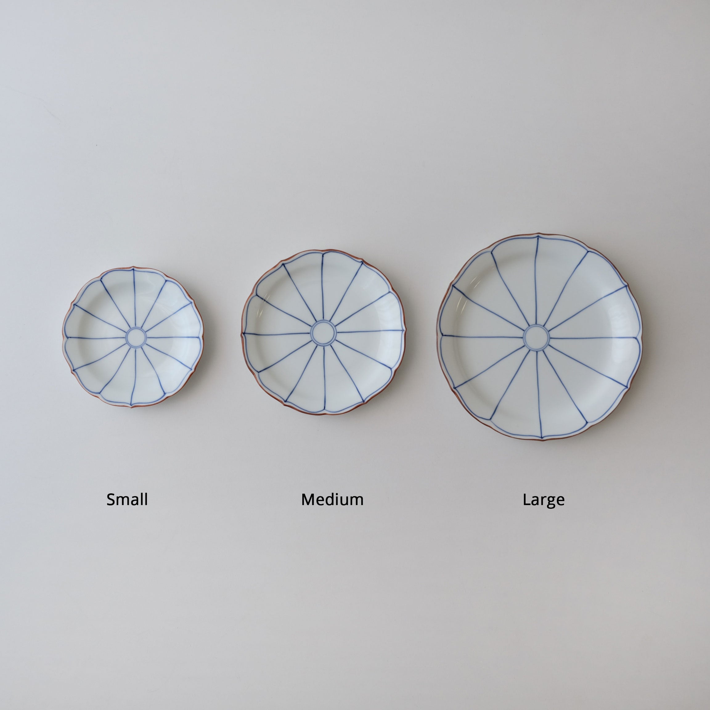 Shobido Honten - Bellflower Edge Flat Plate