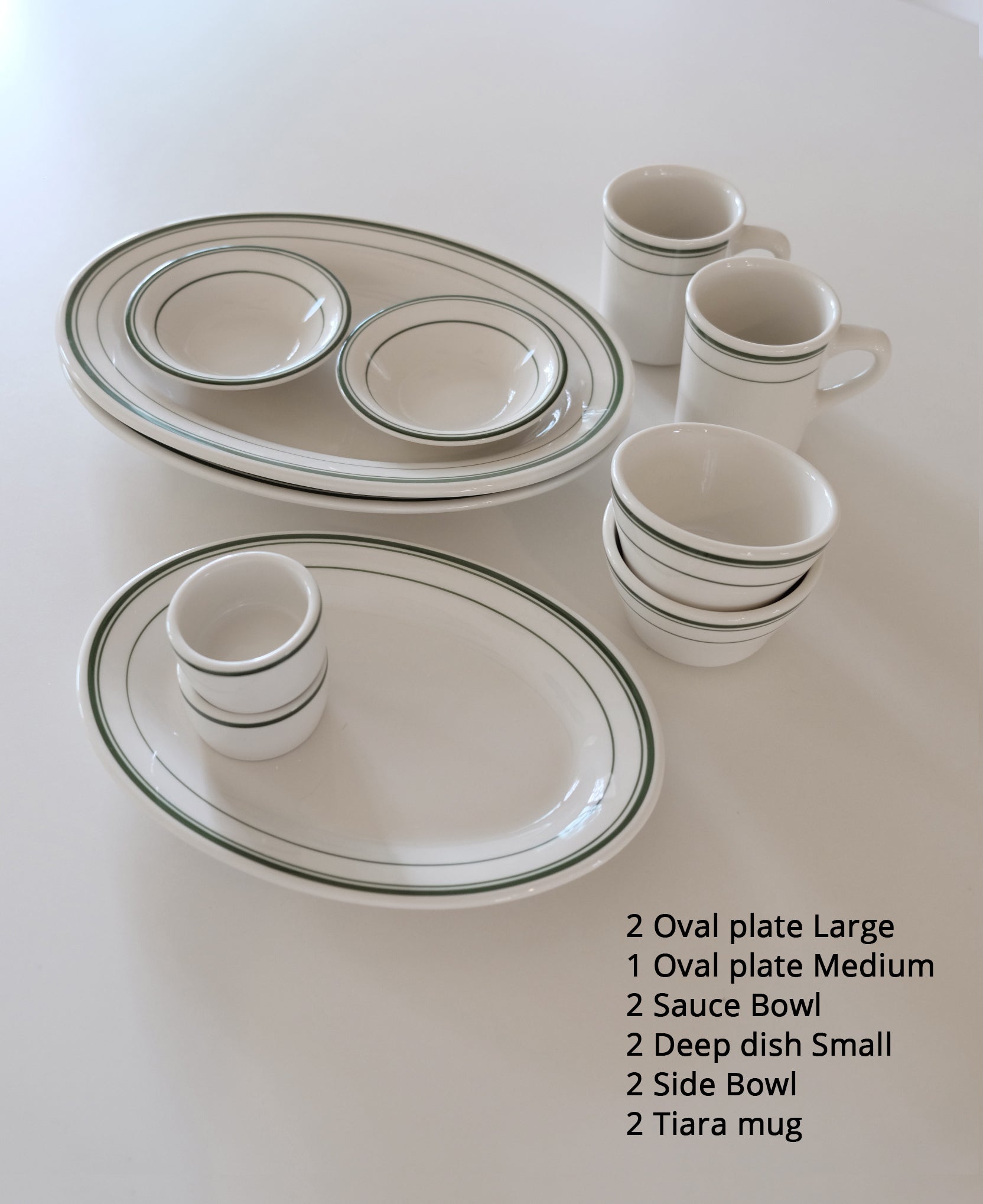TUXTON Green Bay Brunch Set V.1 (11 Piece) Savings!