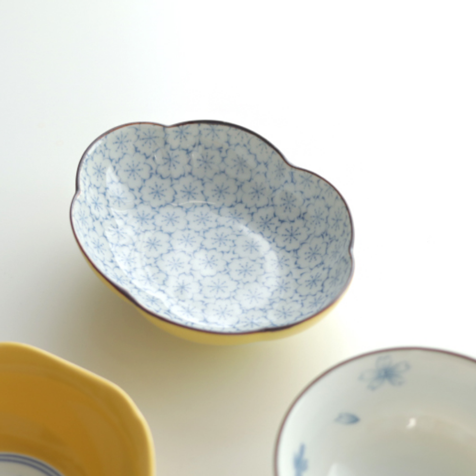 Hasami Yellow Wave Dish
