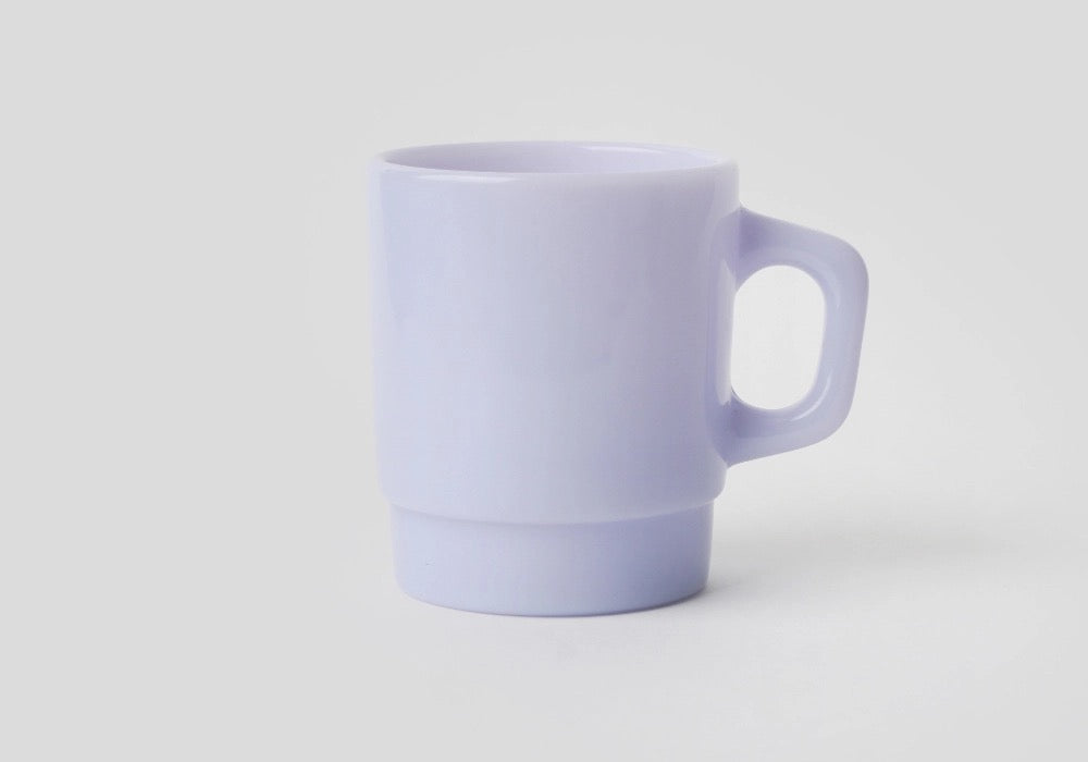 UNS Milk Glass Mug