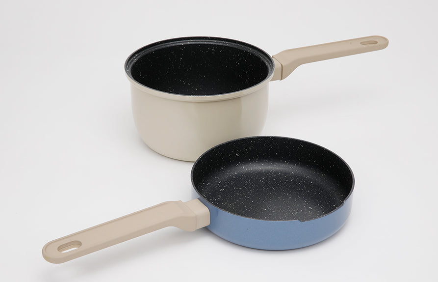 Dr.HOWS Dotori Frypan & Pot Set