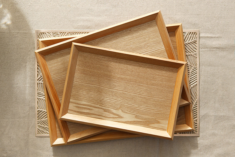 Wooden Flat Serving Tray (3 Sizes)