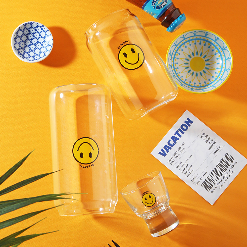 Smiley Beer Glass (2 Sizes)