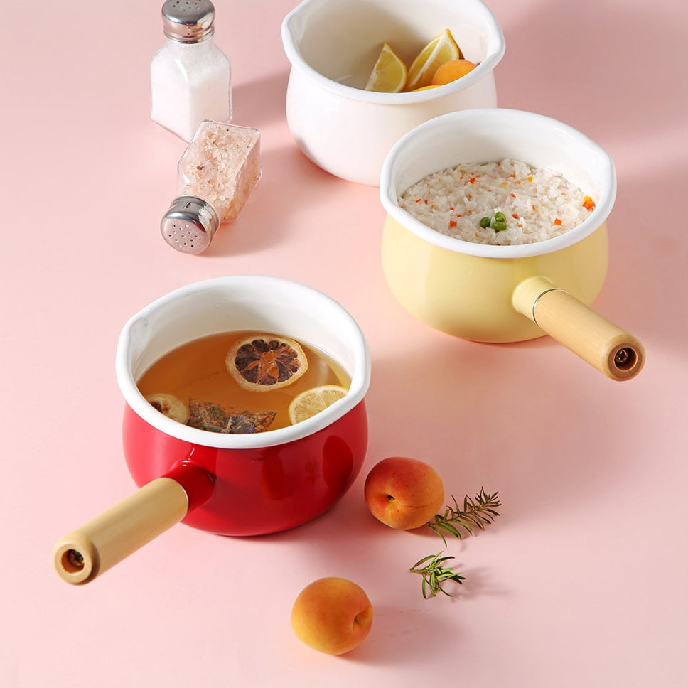 Enamel Milk Pan