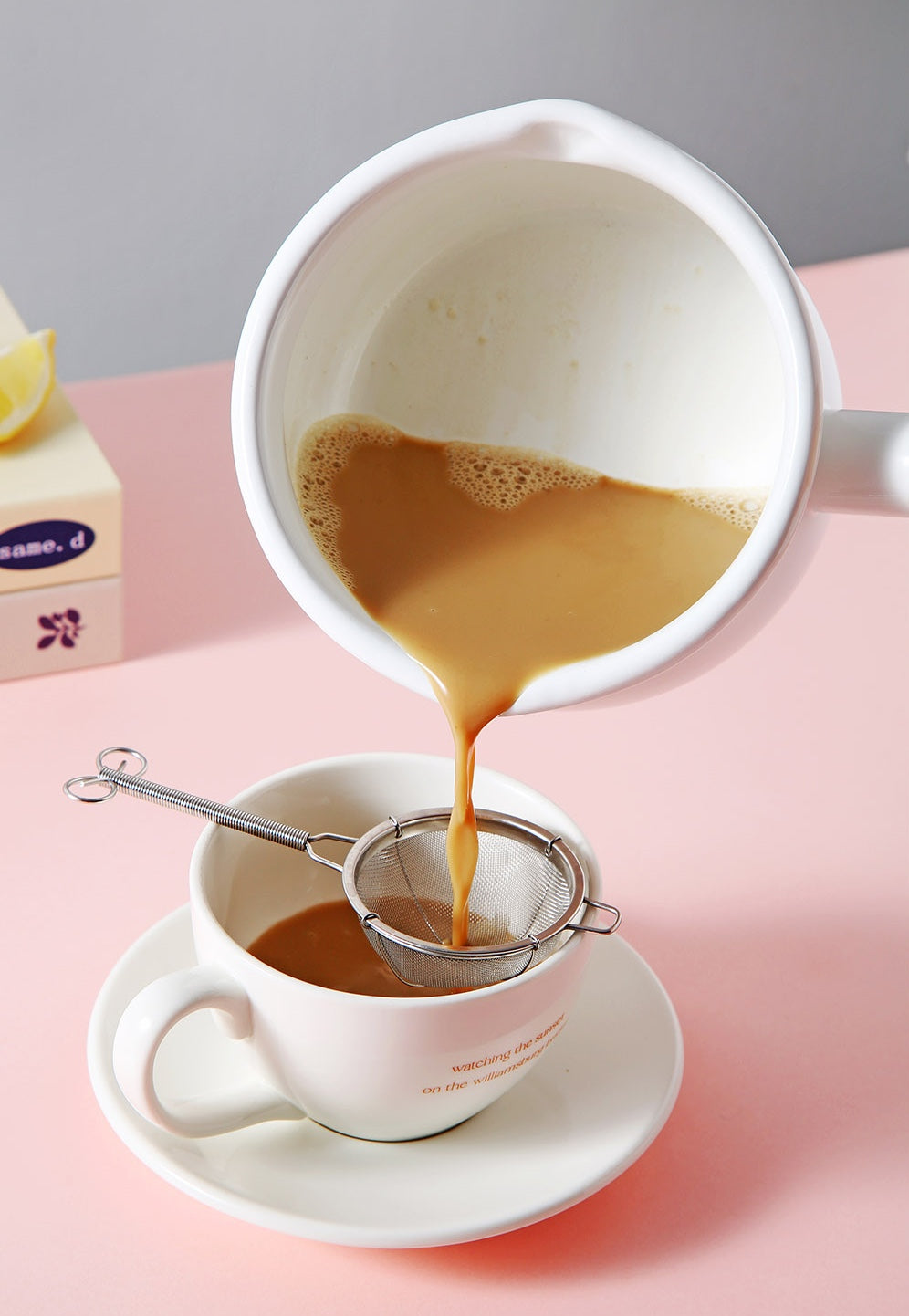 Enamel Milk Pan