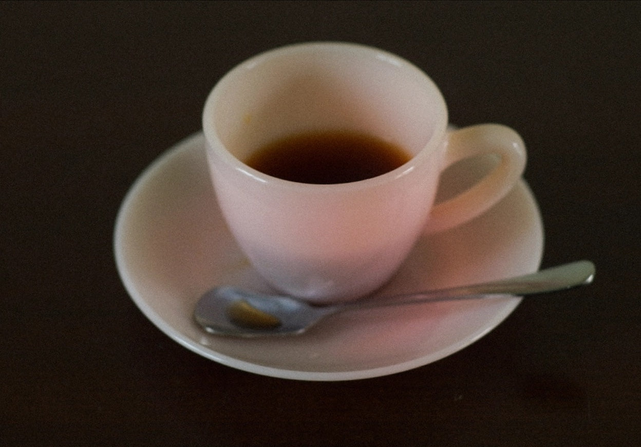 UNS Milk Glass Teacup Set