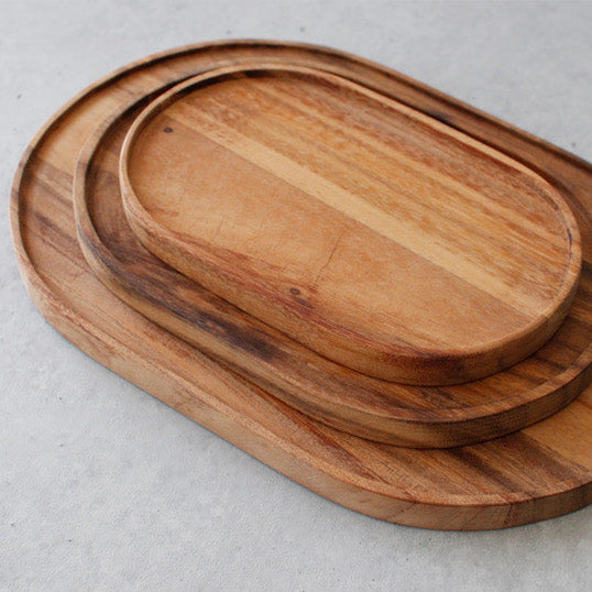 Wooden Oval Tray (3 Sizes)