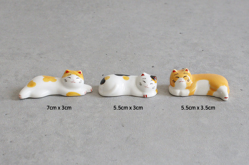 Lounging Cat Chopstick Rest (3 Styles)