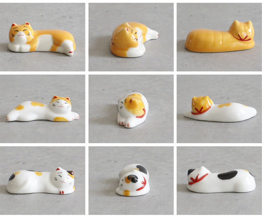 Lounging Cat Chopstick Rest (3 Styles)