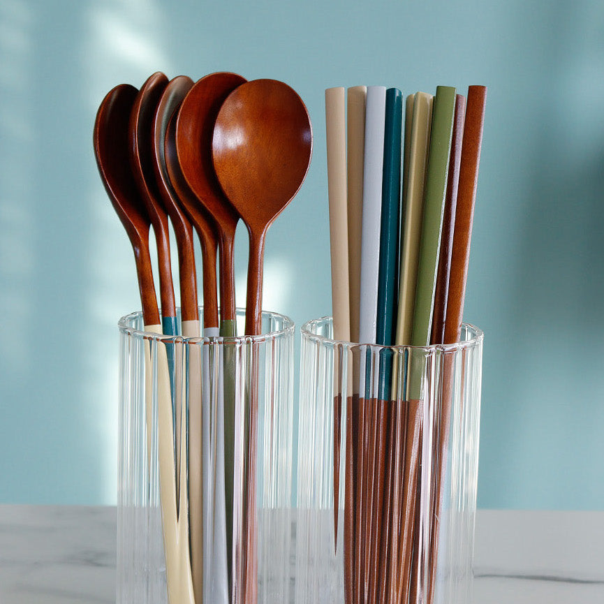 Acacia Spoon & Chopsticks (6 Colors)