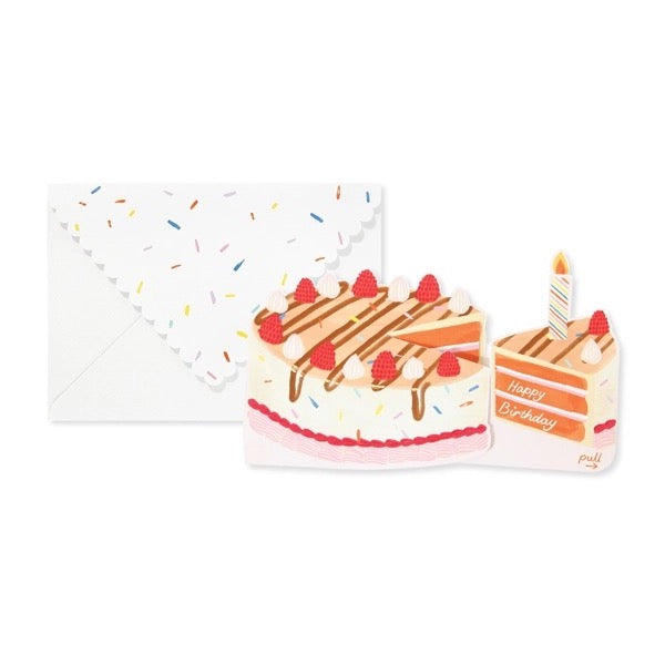 Birthday Cake Pop-up Card