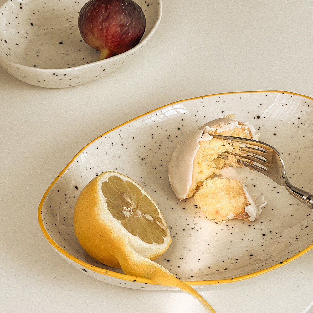 Epok Lemon Series - Oval Deep Plate 3 piece set (New Color!)