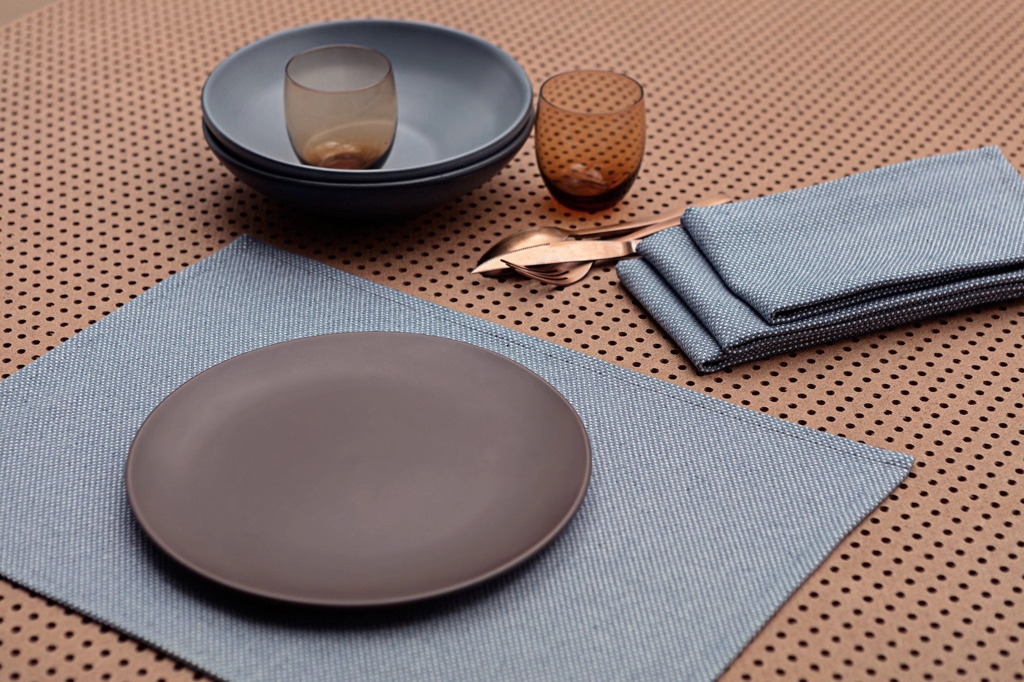 Rustic Cotton Placemats (Set of 4)