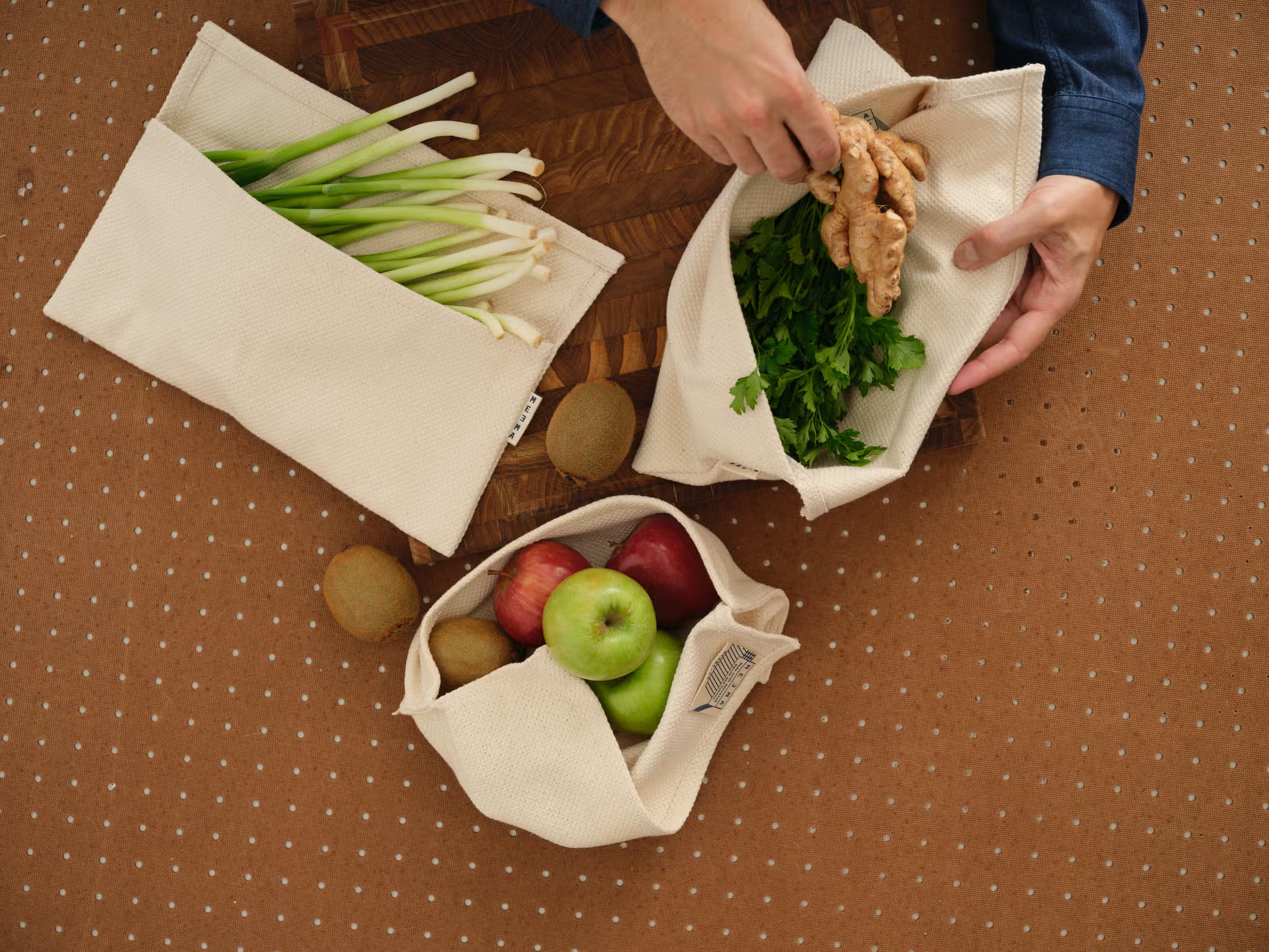 Vegetable Crisper Bags (Set of 2)