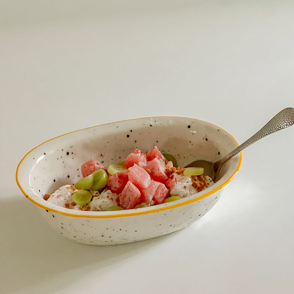 Epok Lemon Series - Deep Oval Bowl