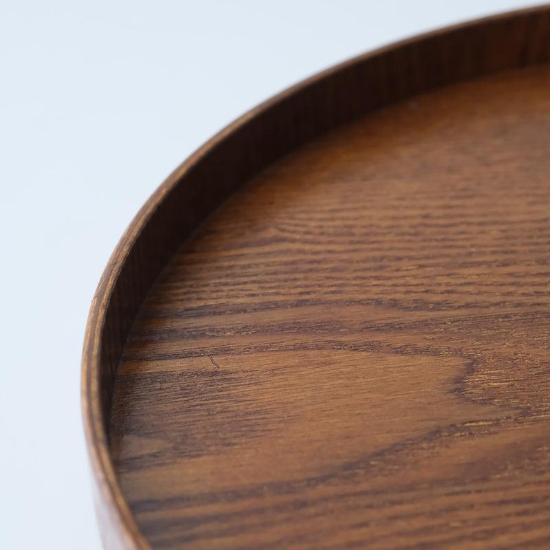 Wood Round Tray
