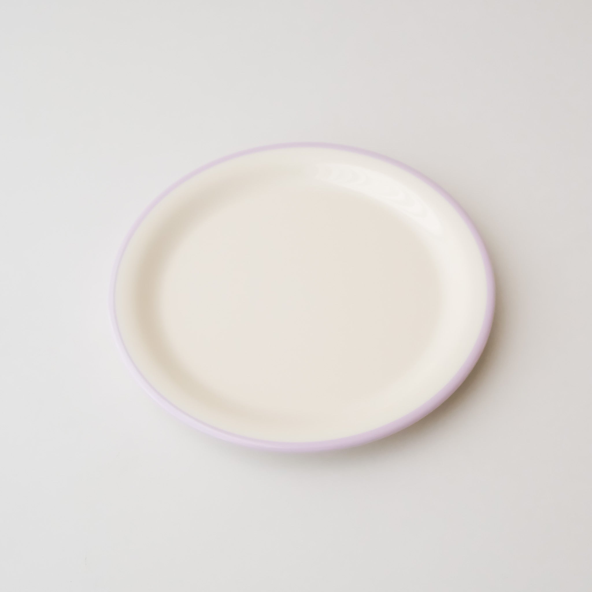 Awaken Melamine Macaron Rim Plate (5 Colors)