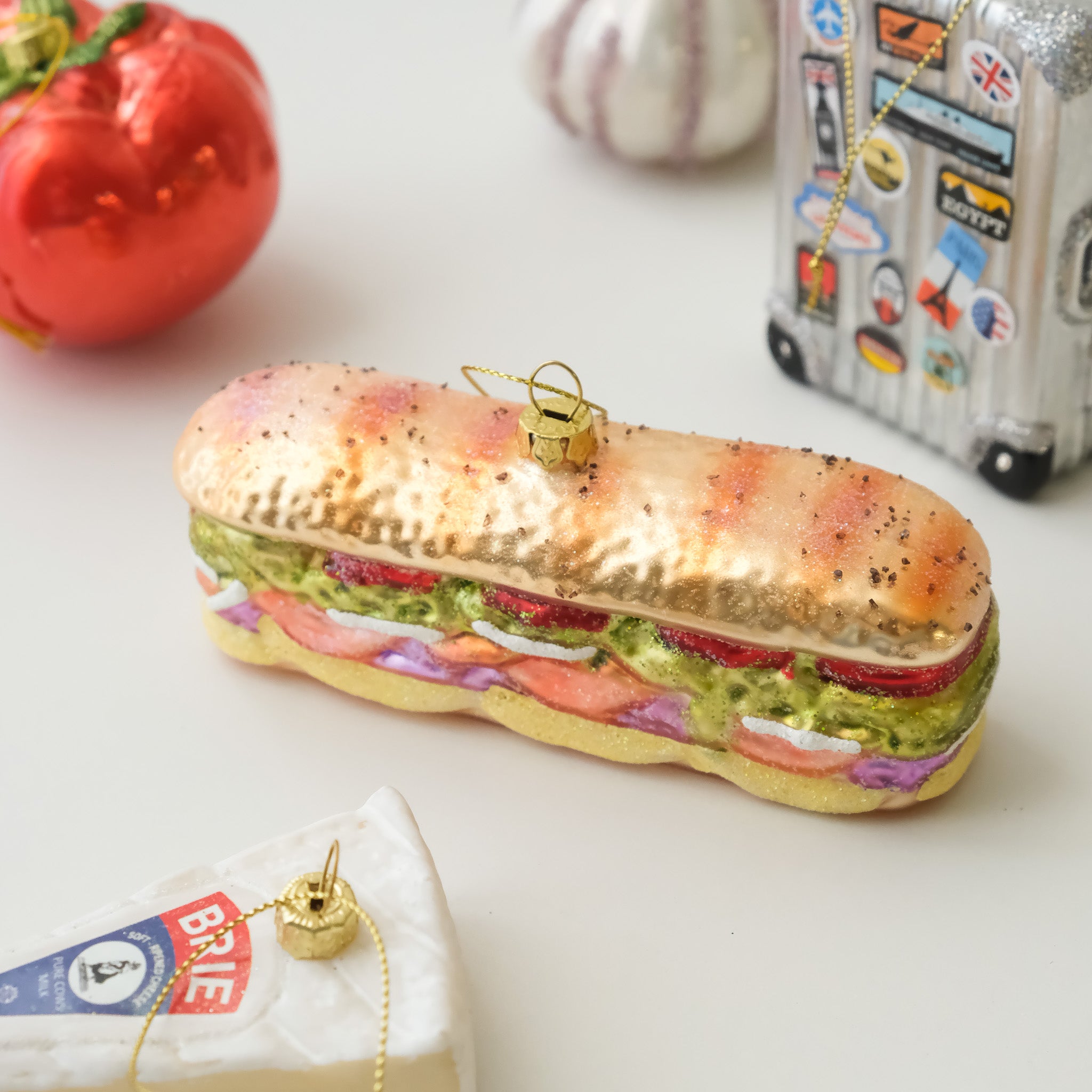 Vintage Heirloom Ornament - Deluxe Sub Sandwich