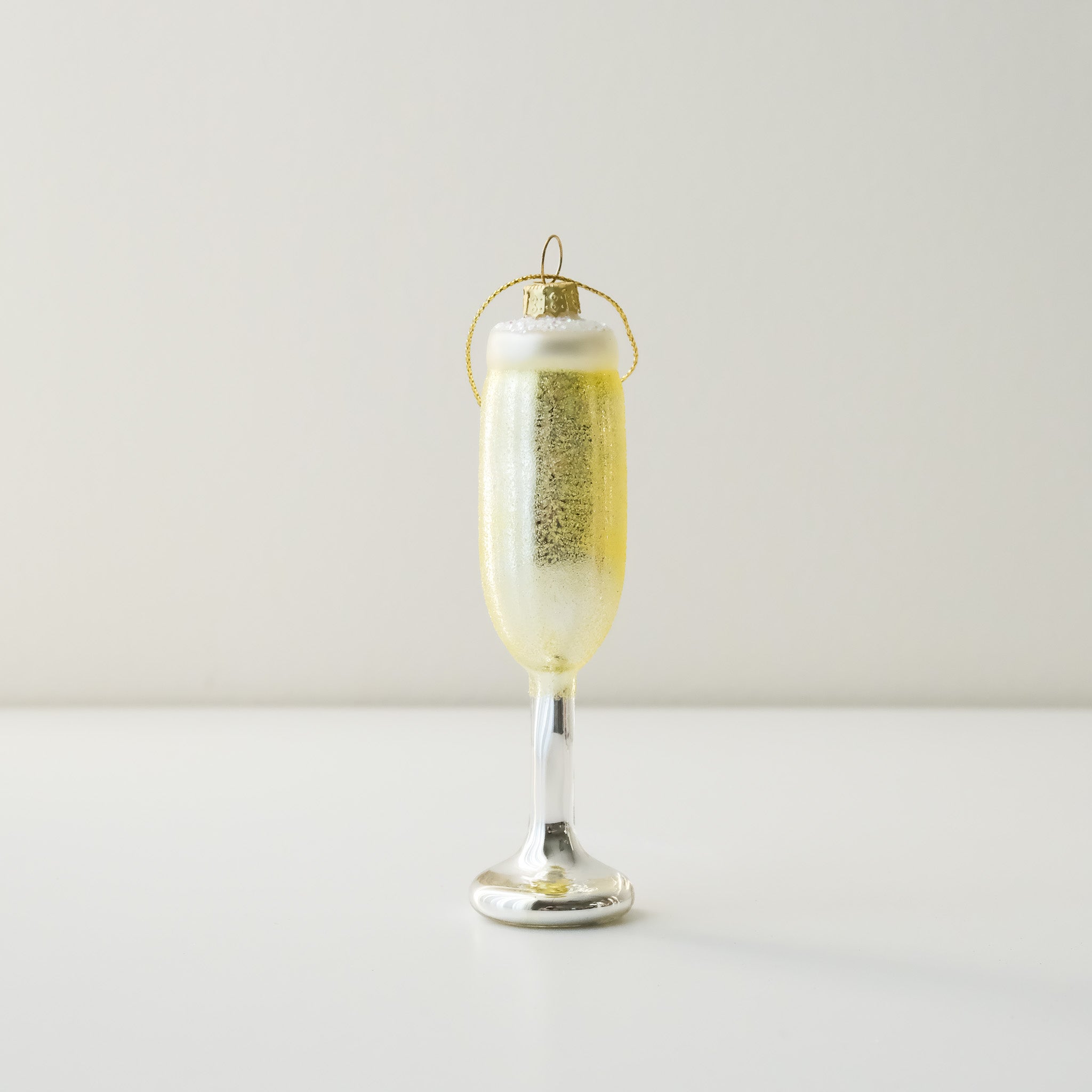 Vintage Heirloom Ornament - Champagne Flute
