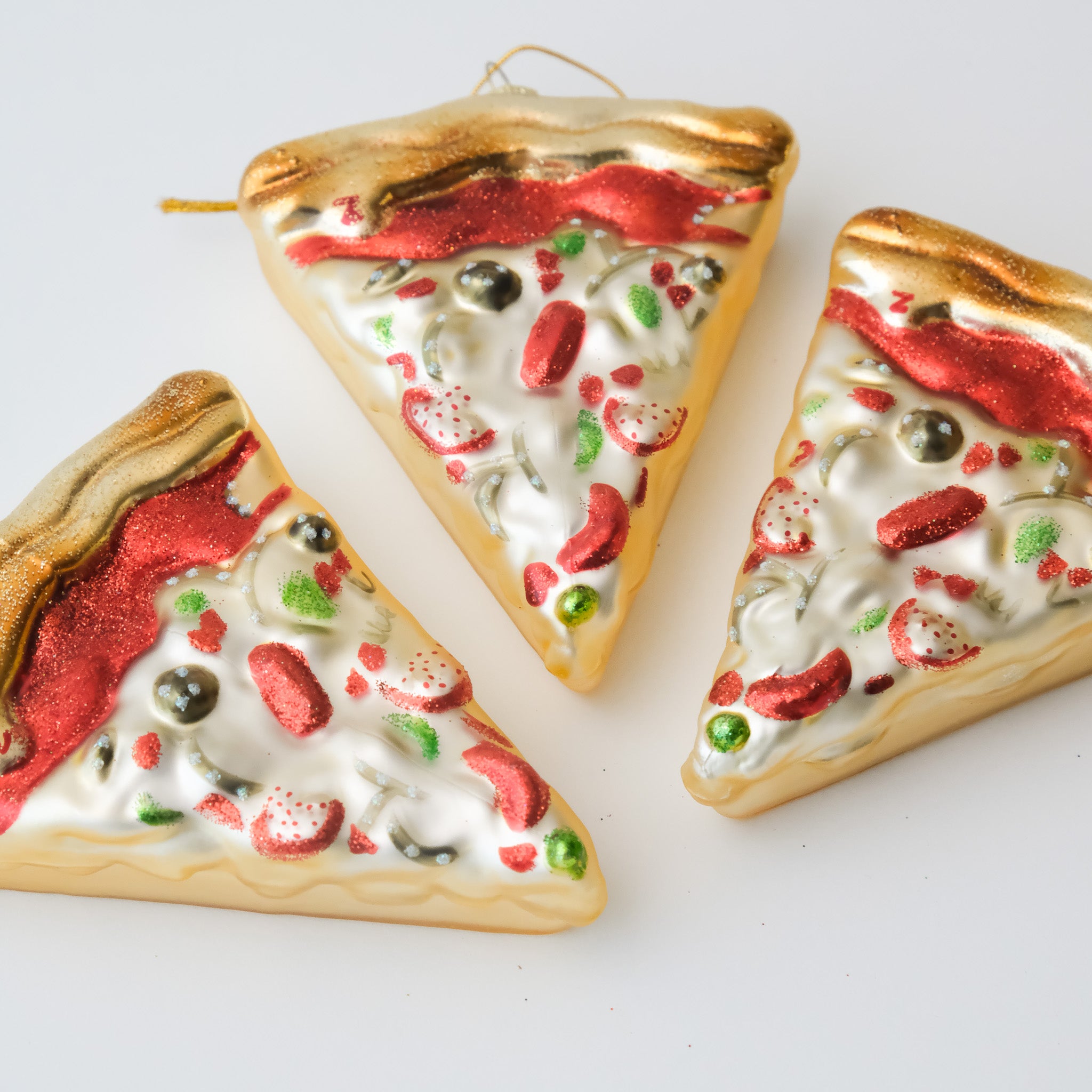 Vintage Heirloom Ornament - Pizza Slice