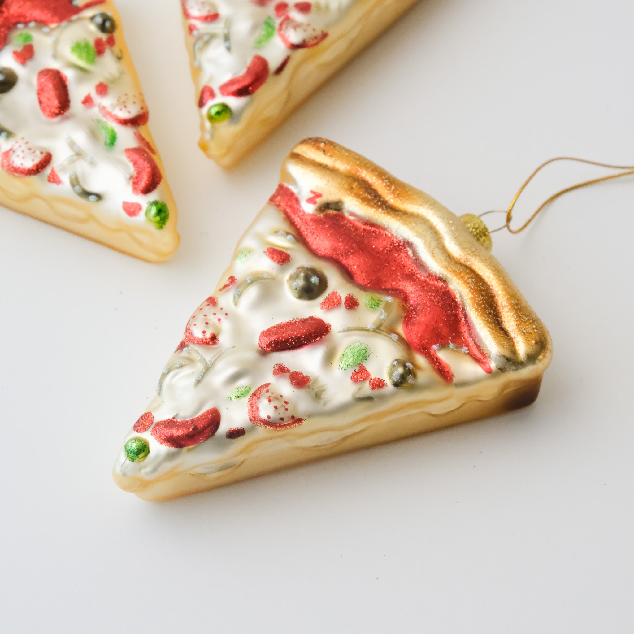 Vintage Heirloom Ornament - Pizza Slice