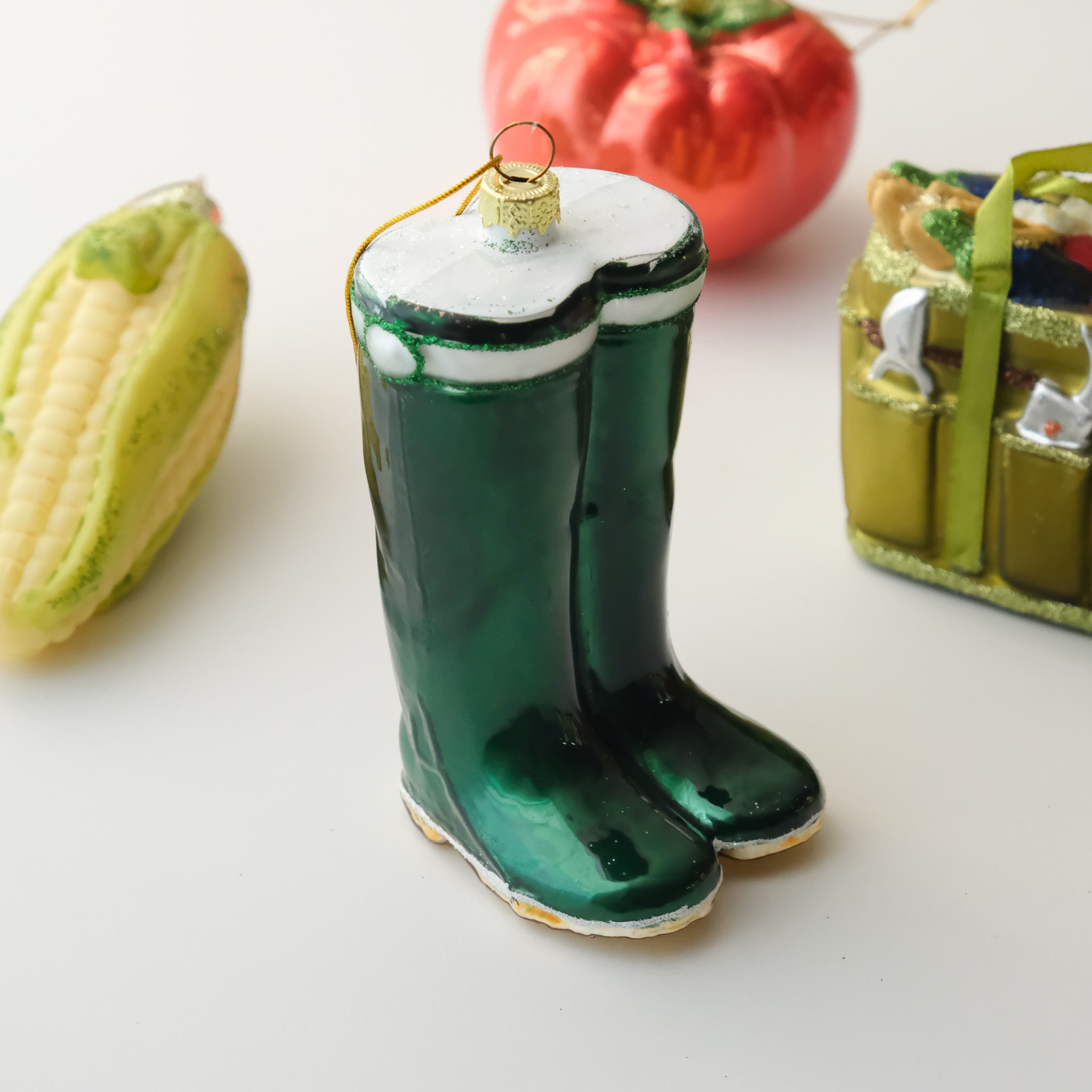 Vintage Heirloom Ornament - Garden Wellies