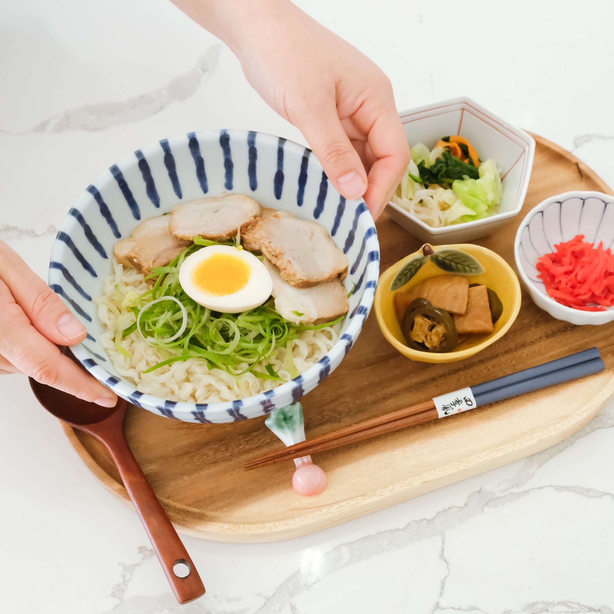 Japanese Style Noodle Set- 8 piece set