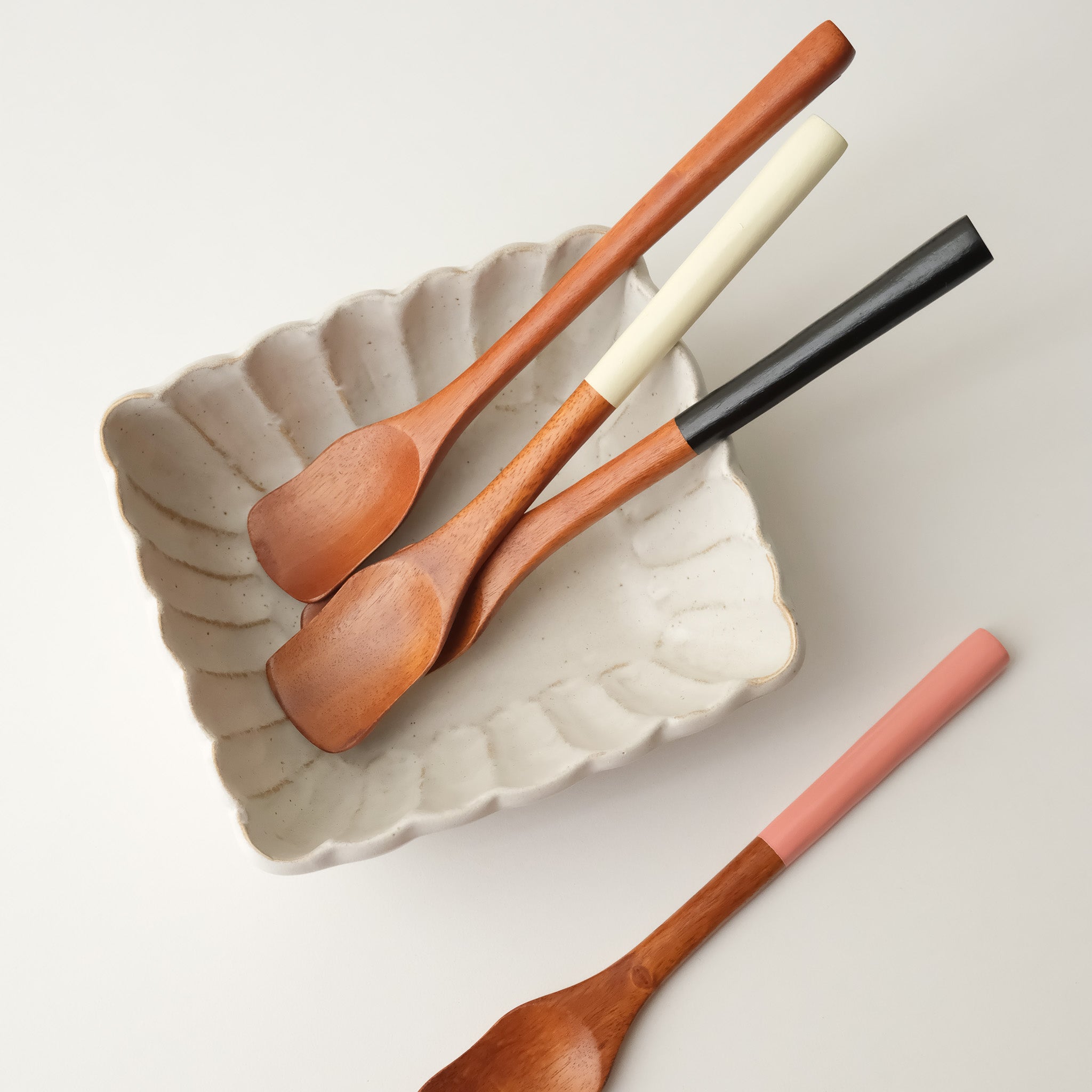 Wooden Mini Butter Spoon (4 colors)