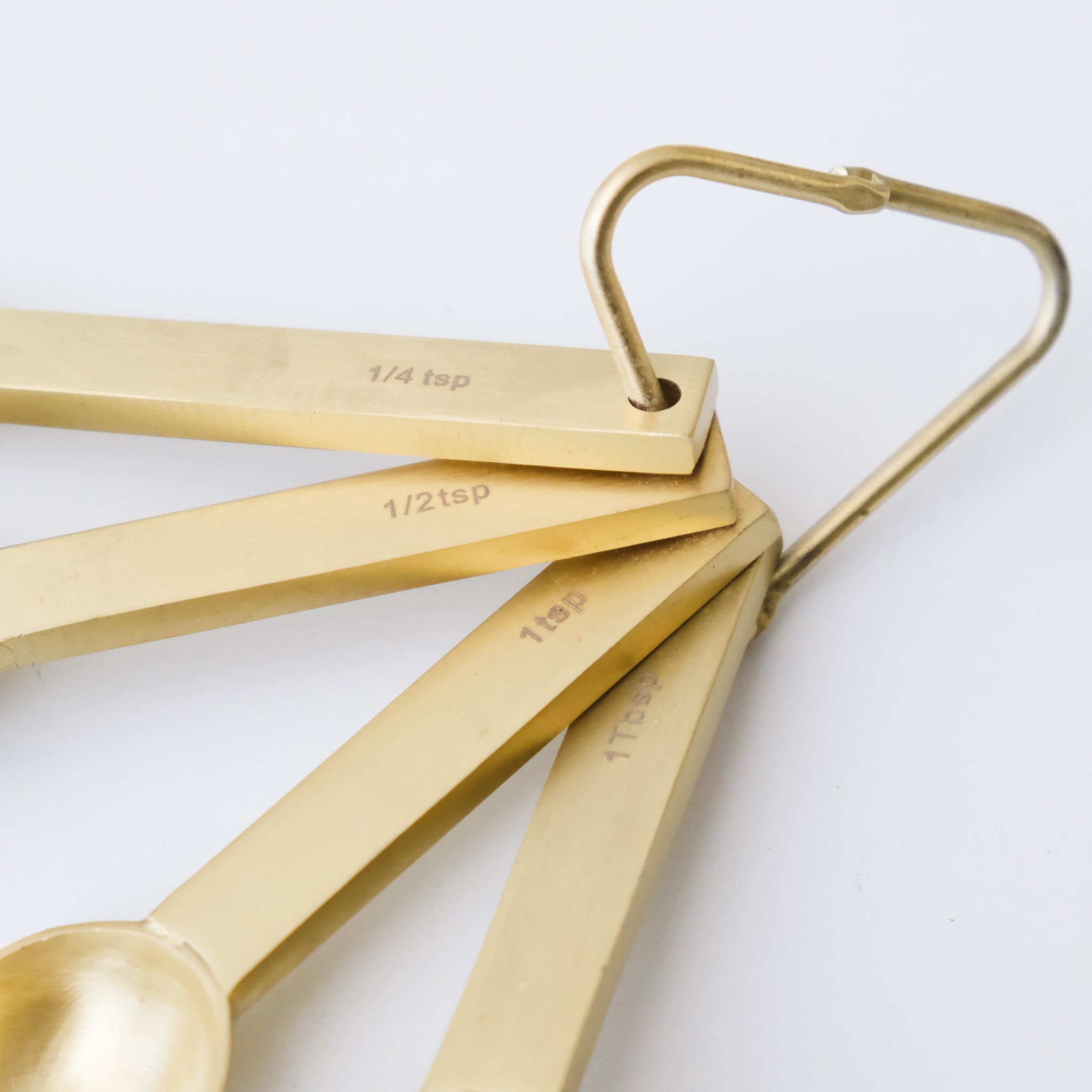Acadia Measuring Spoons, Gold