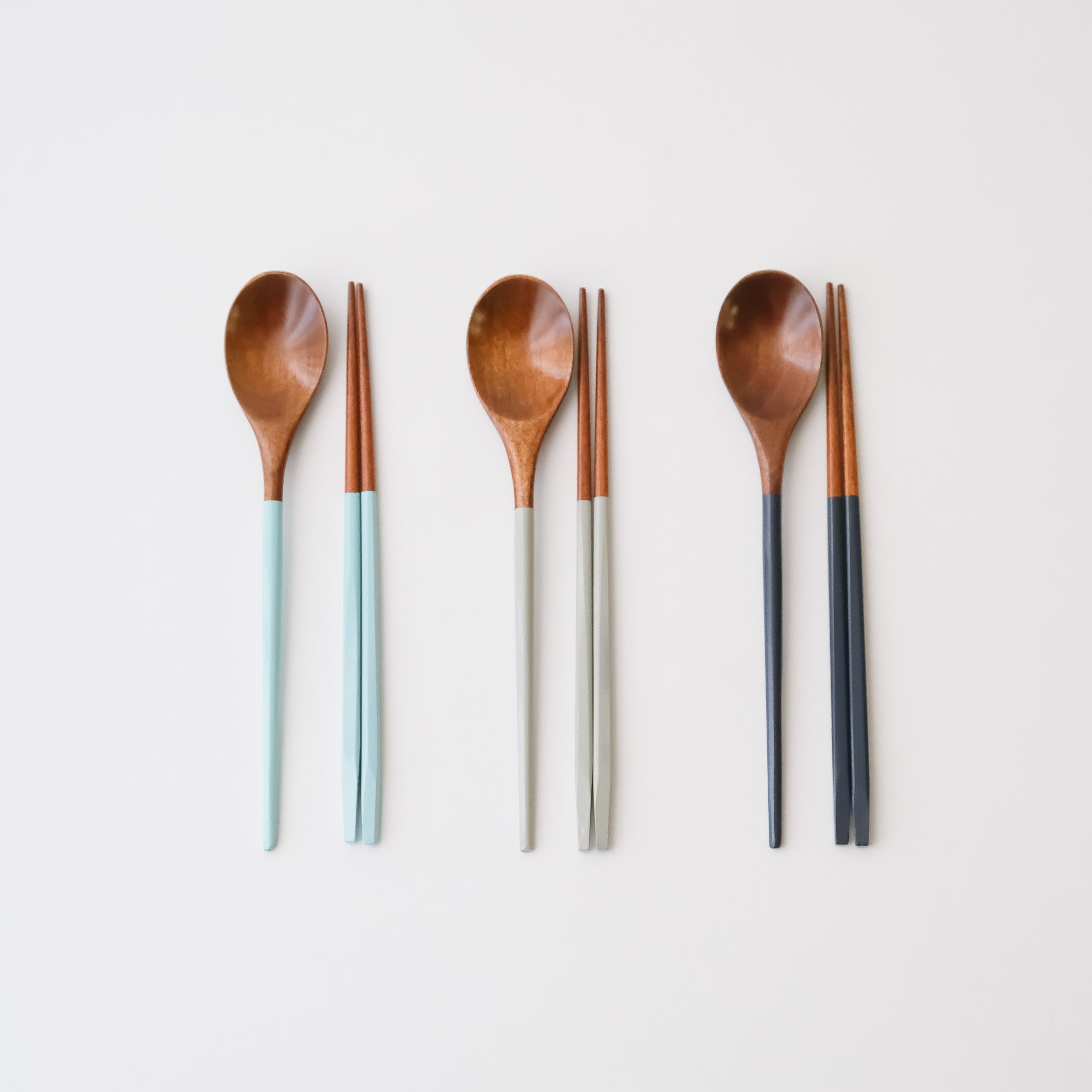 Karree Wooden Spoon and Chopsticks (3 Colors)