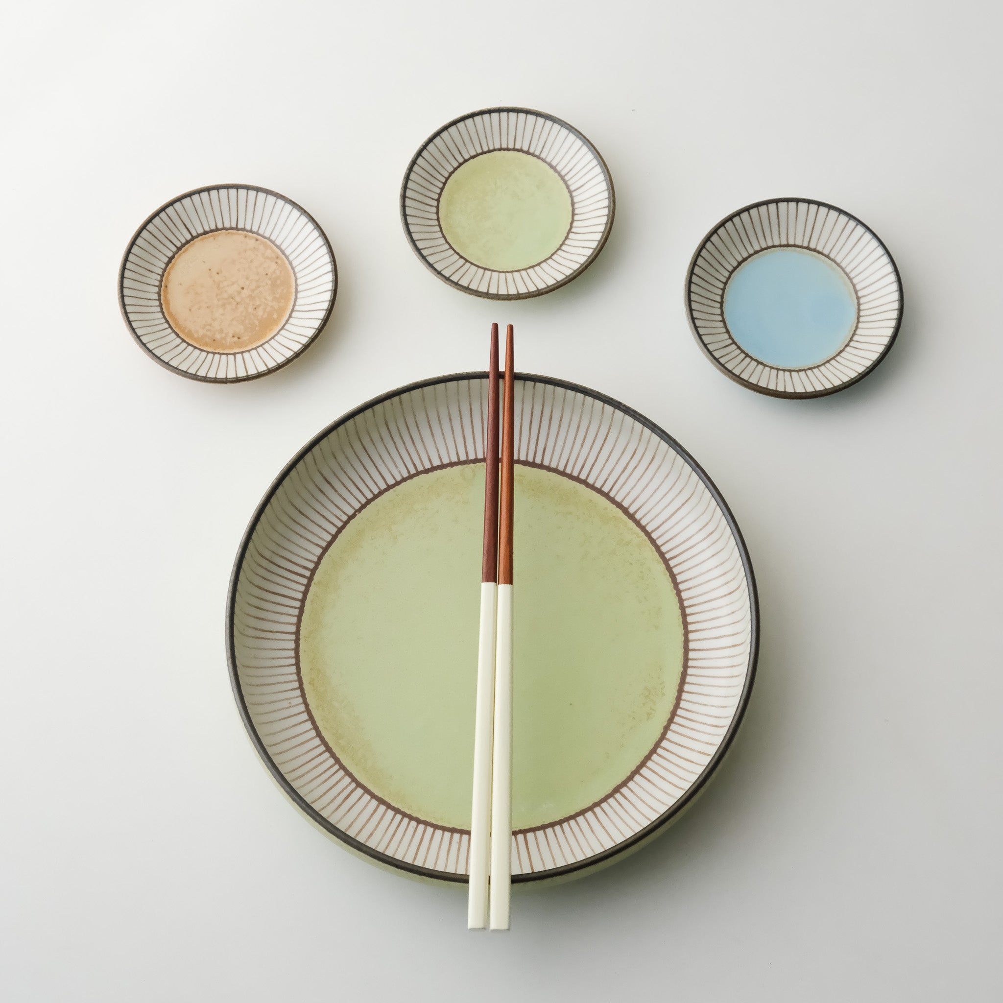 Wabi Tokusa 6-Piece Dish Set