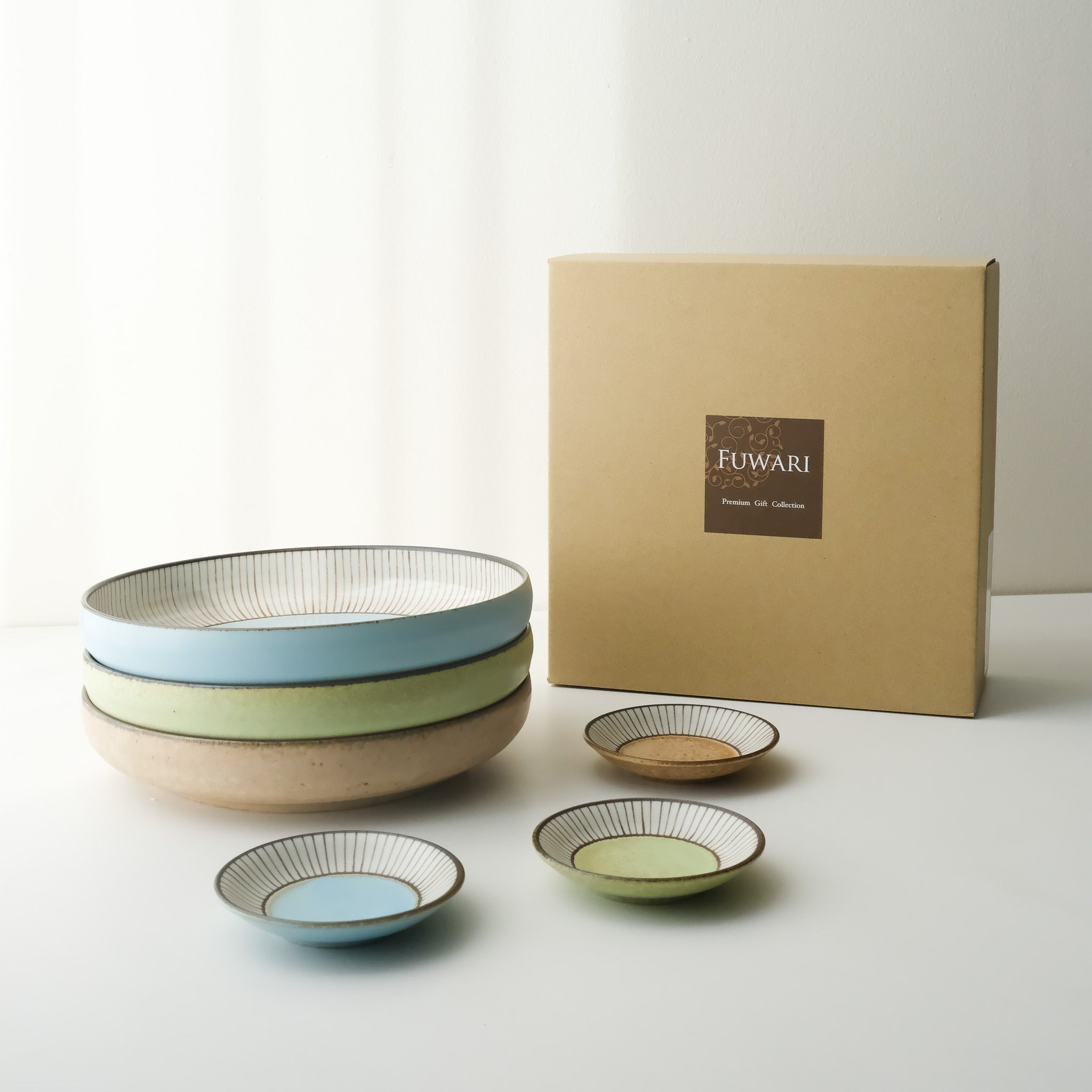 Wabi Tokusa 6-Piece Dish Set