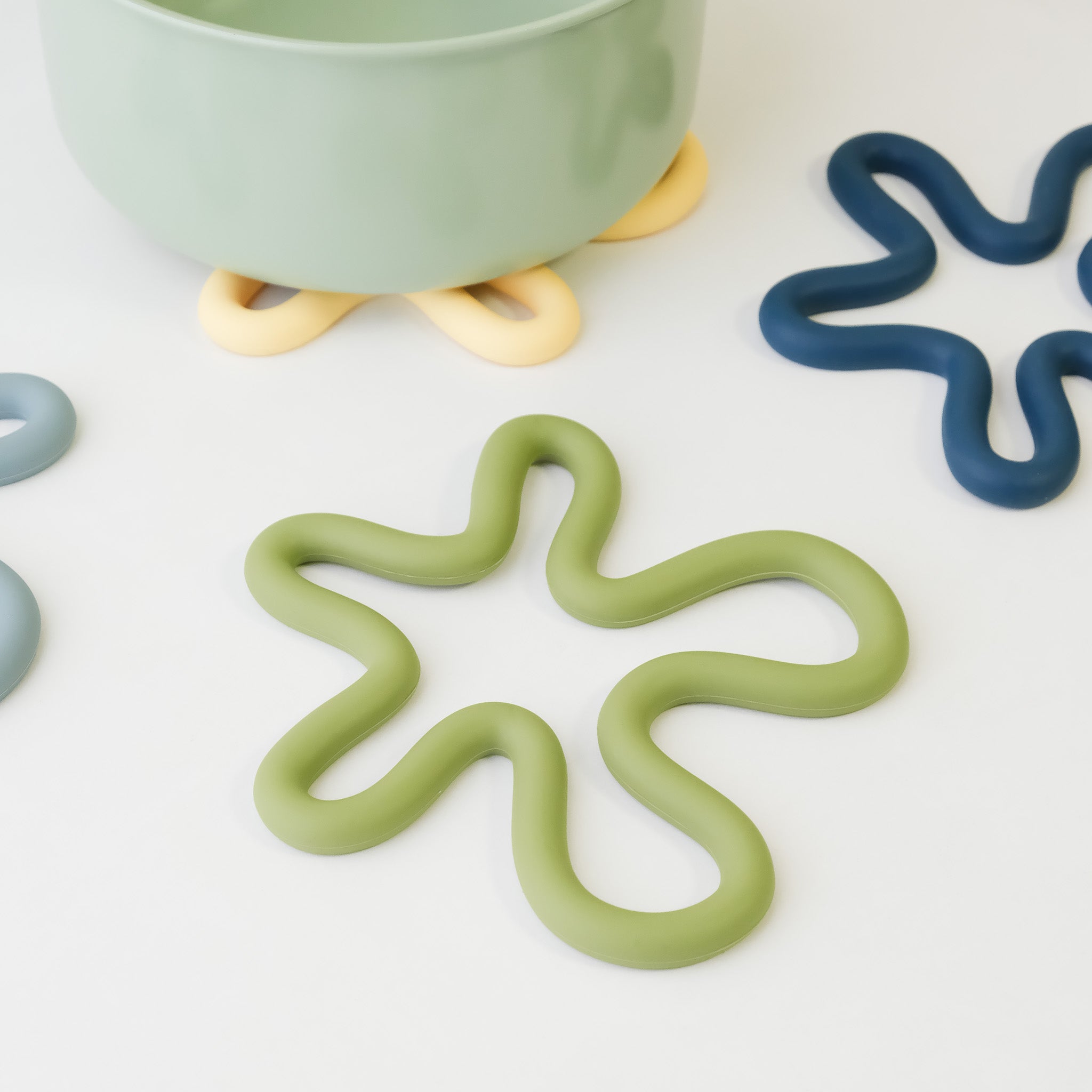 Groovy Silicone Trivet