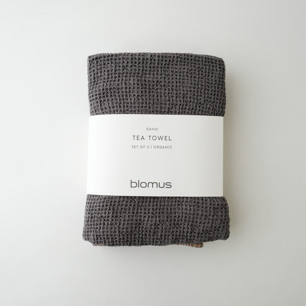 Blomus Gano Organic Cotton Waffle Tea Towels - Set Of 2