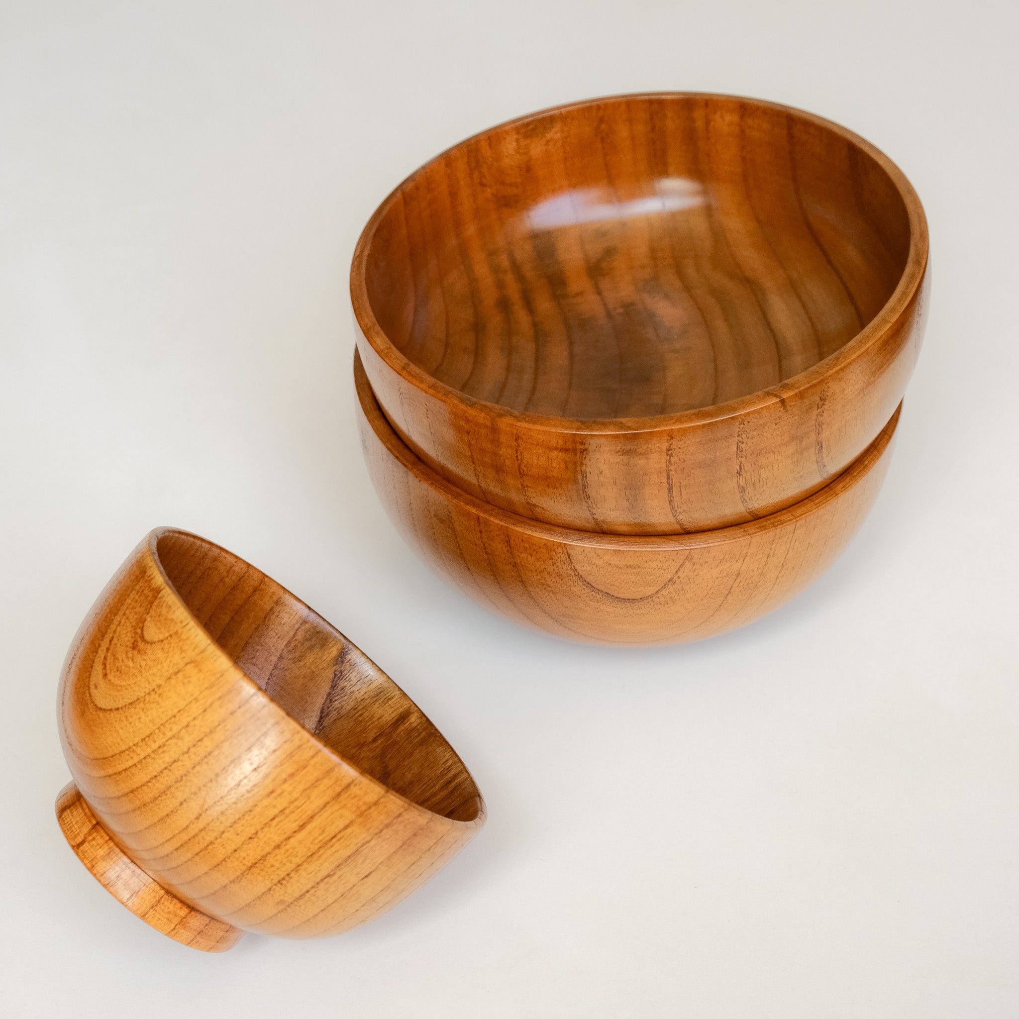 Wooden Noodle Bowl