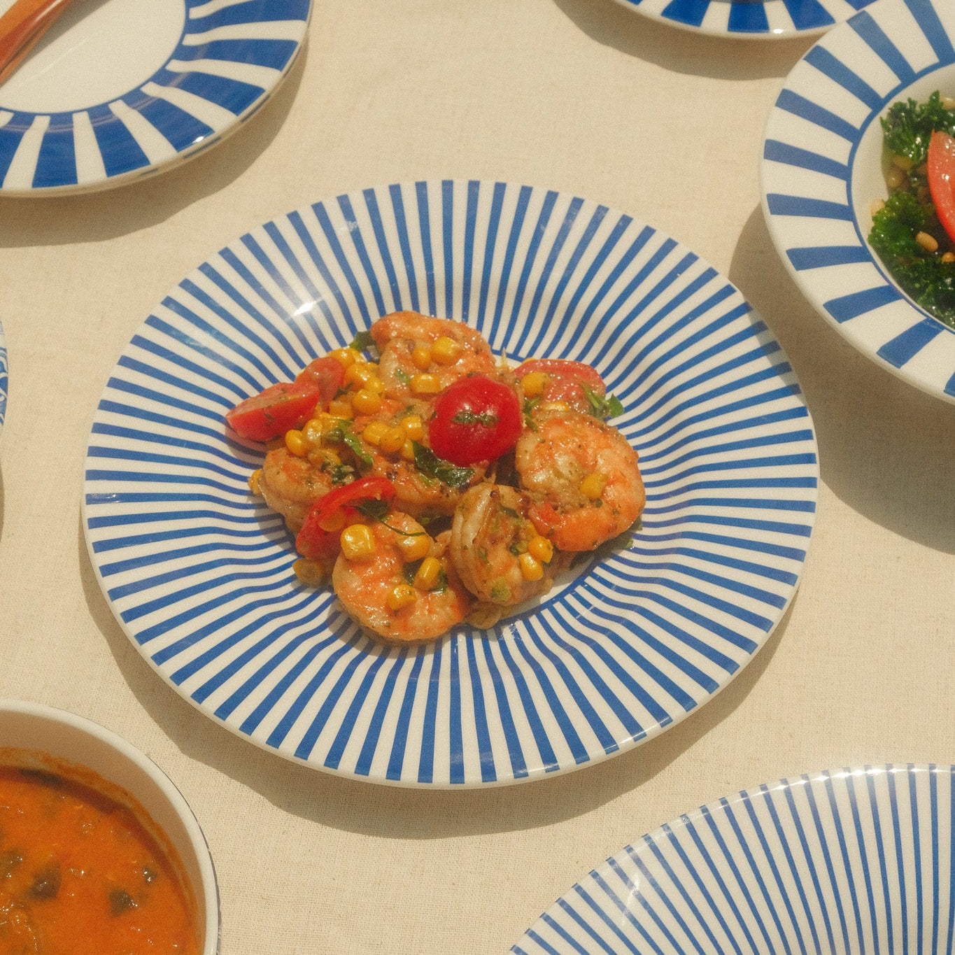 Steccato Salad Plate