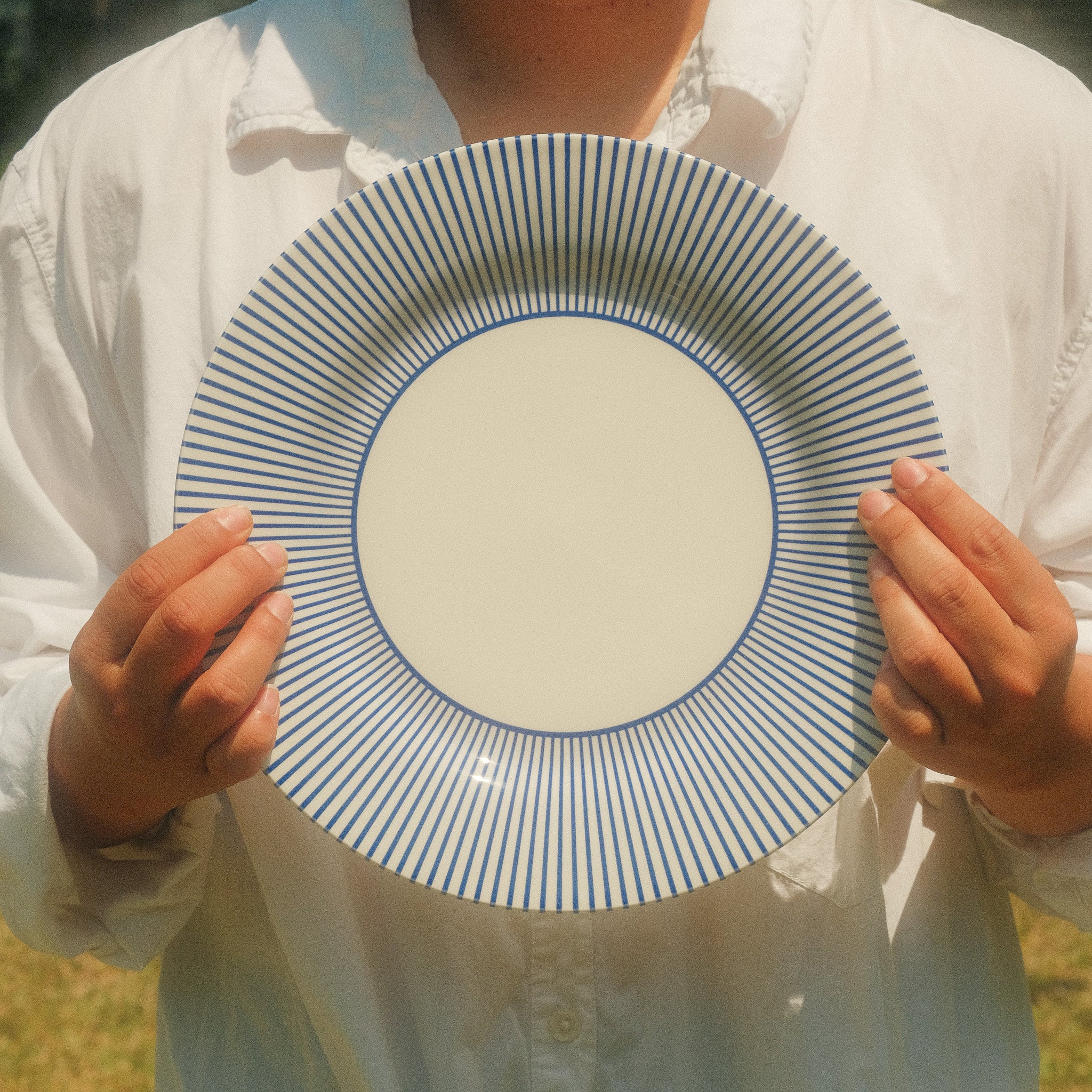 Steccato Dinner Plate