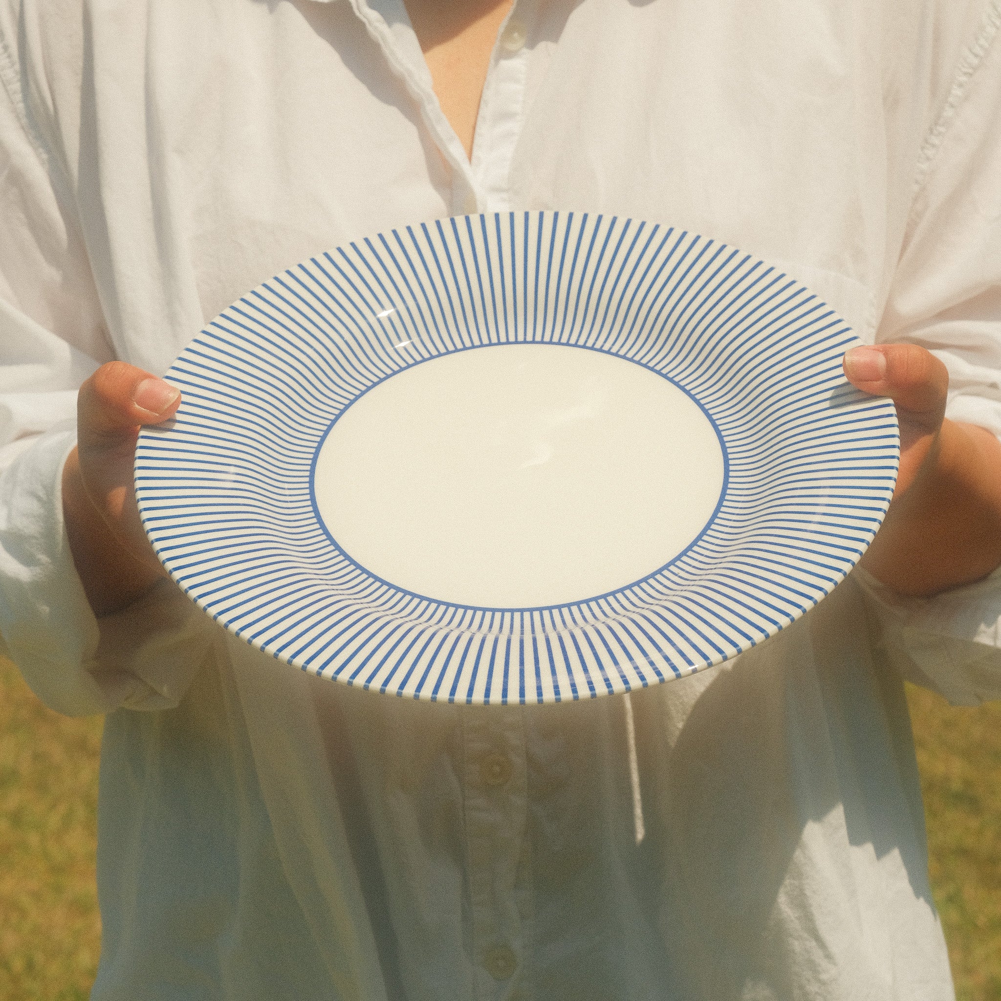 Steccato Dinner Plate