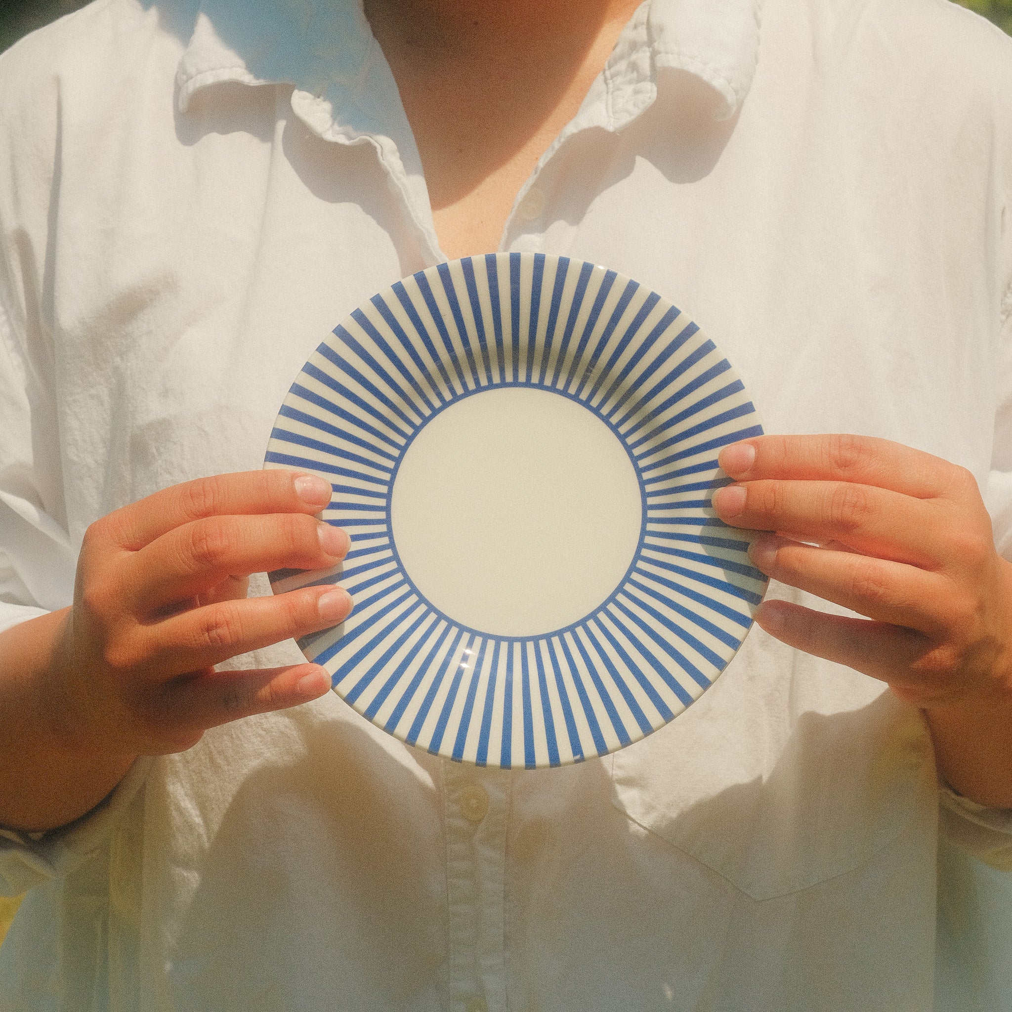 Steccato Narrow Stripe Side Plate