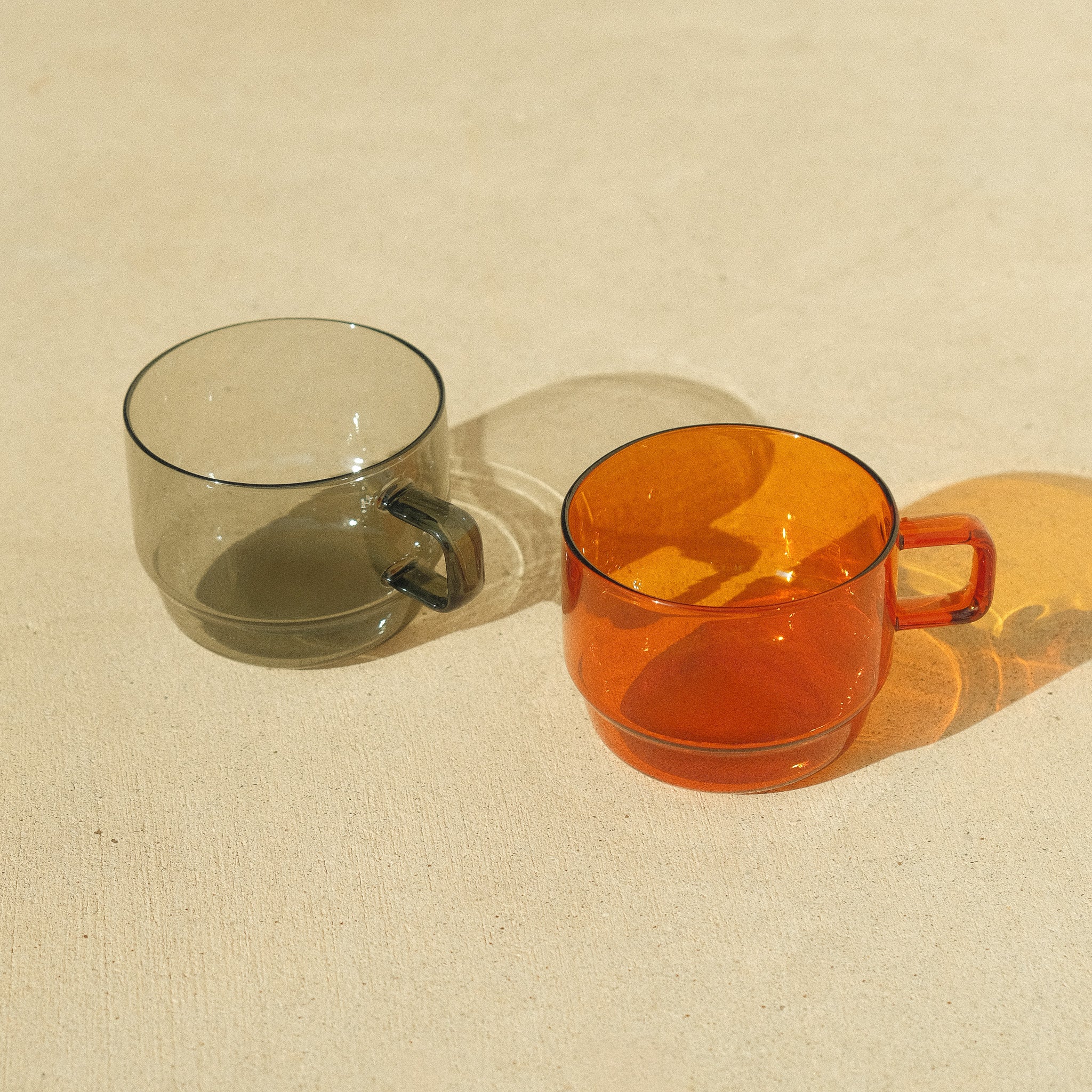 Hario Colors Glass Stackable Mug