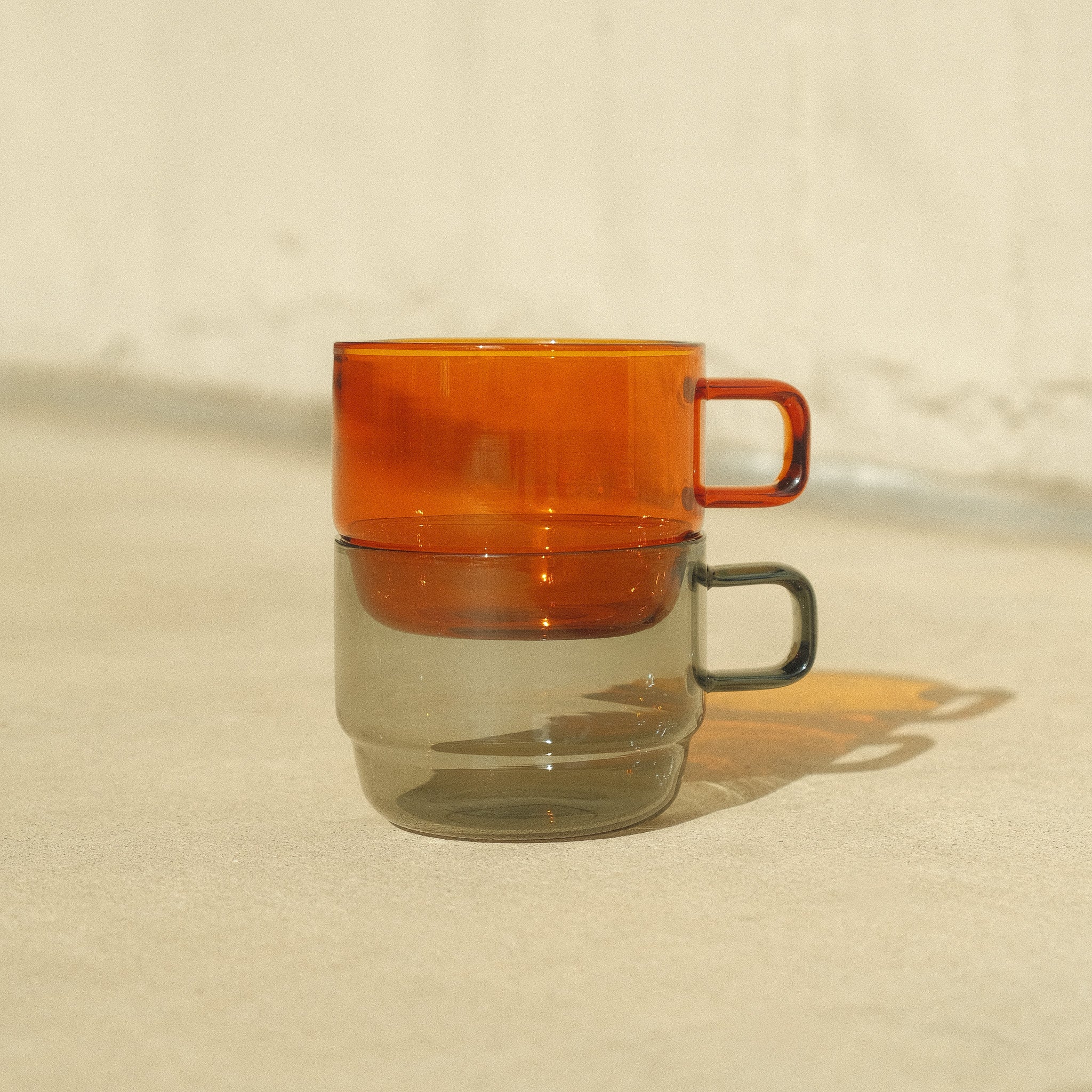 Hario Colors Glass Stackable Mug