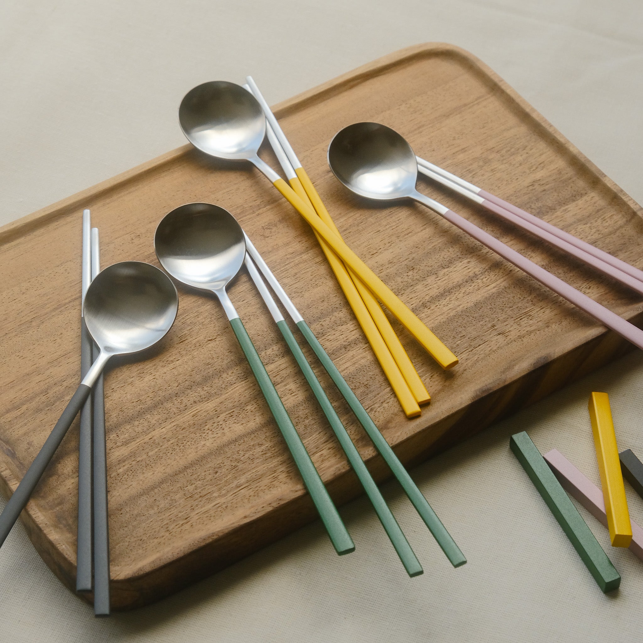 Pantone Korean Spoon and Chopsticks (New Colors!)