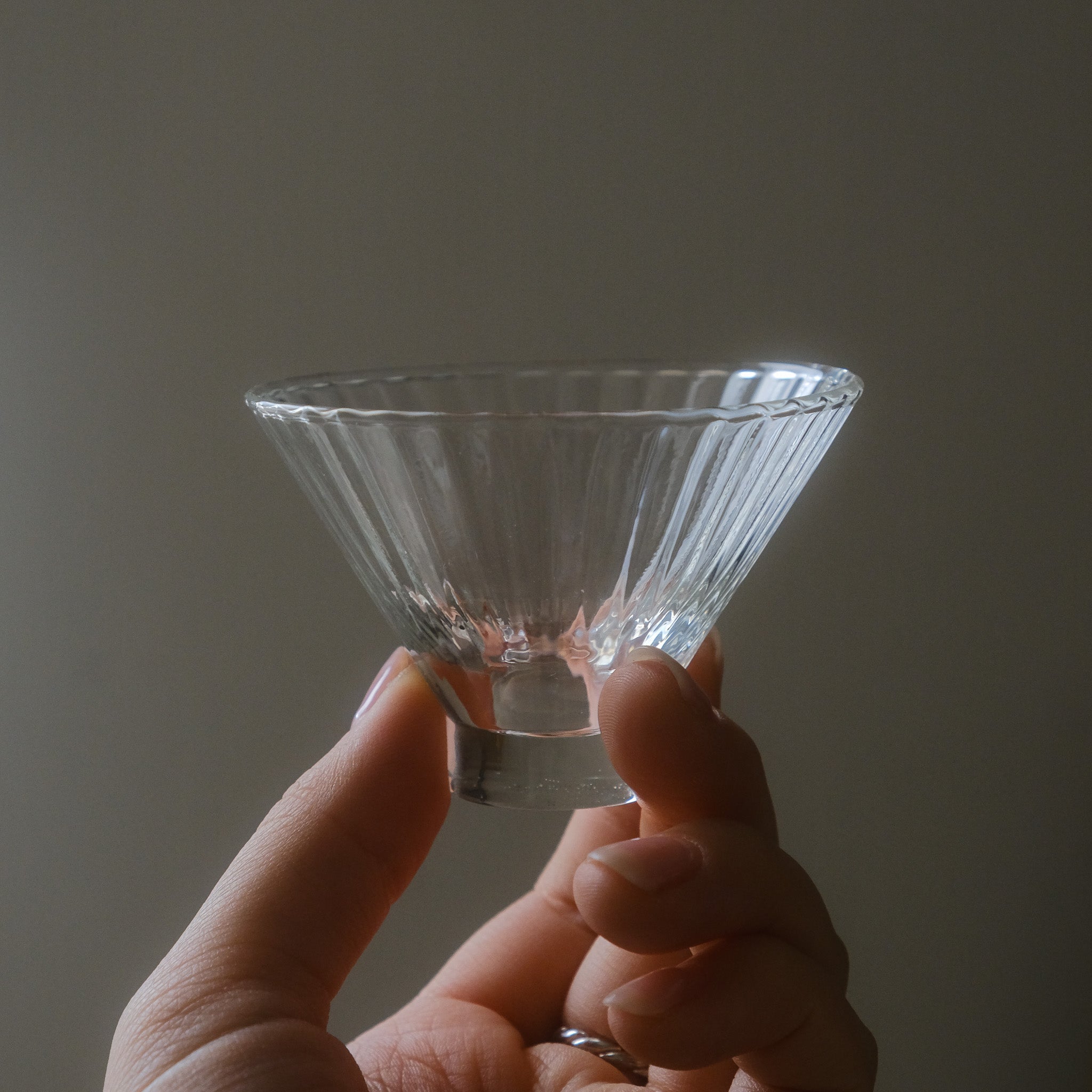 Mini Glass Teacup