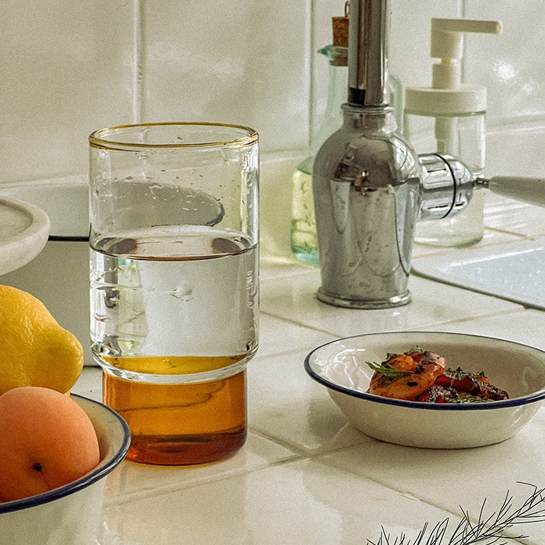 Epok Tall Drinking Glass (2 Colors)