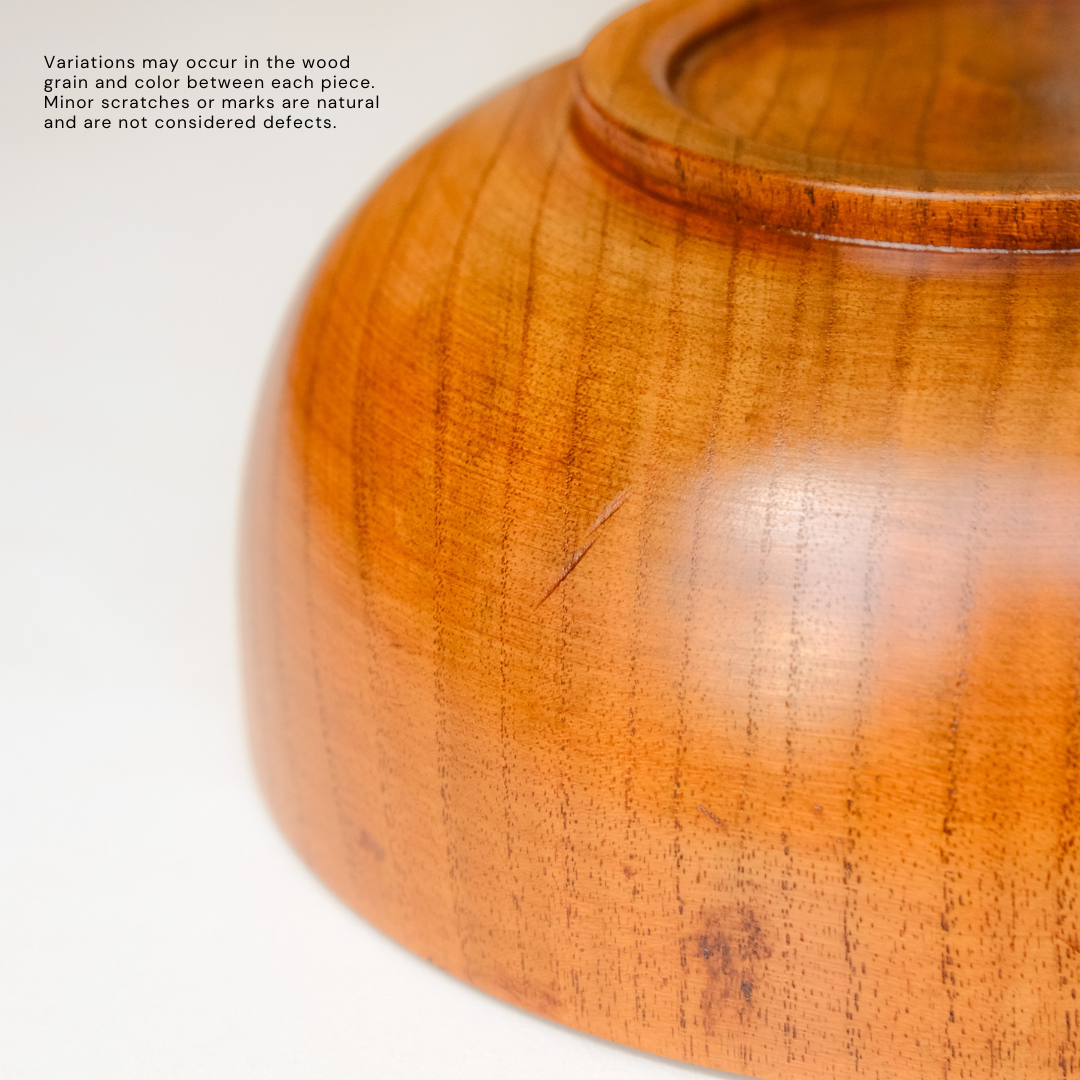 Wooden Noodle Bowl