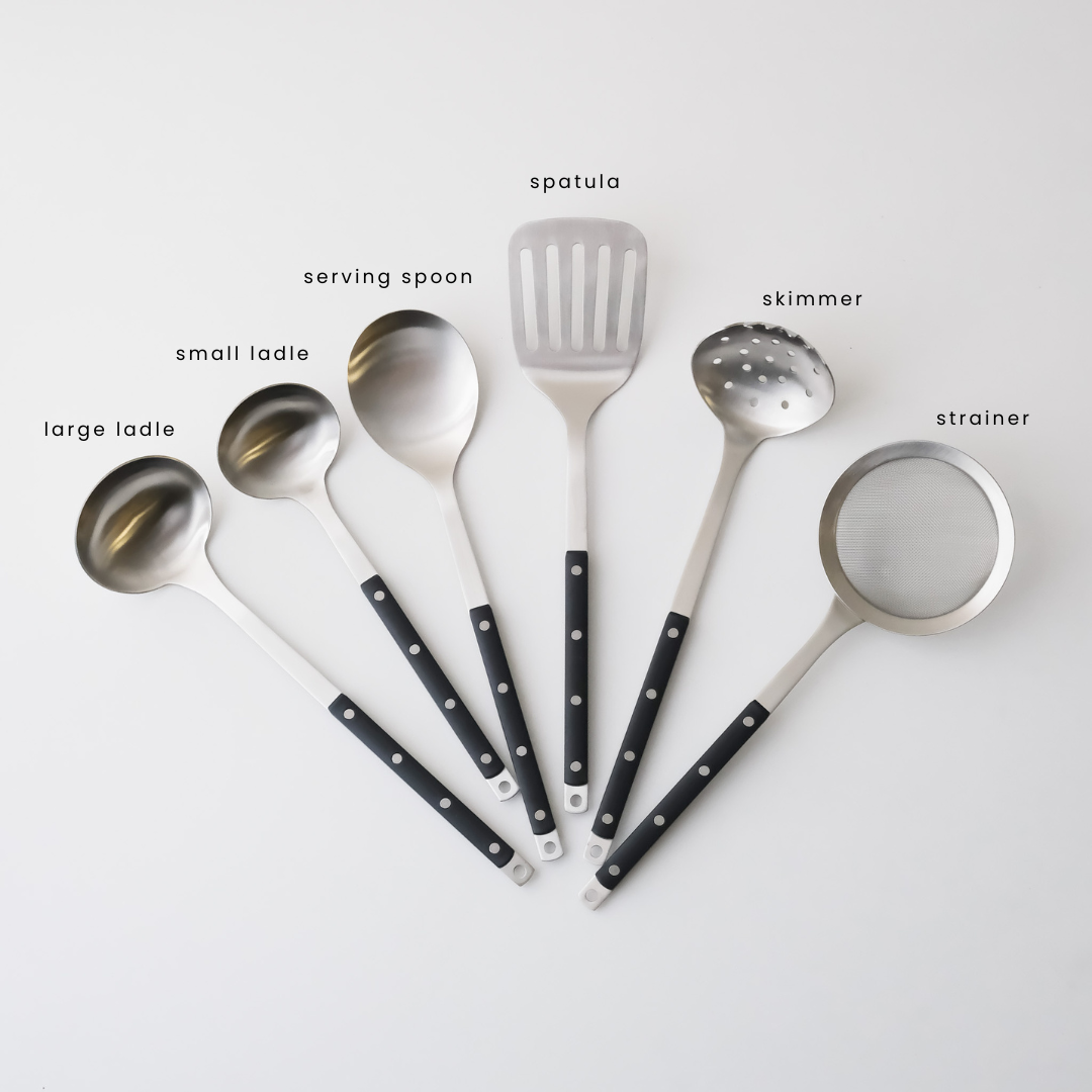 Bistro Cooking Tools (7 Options) - Dusty Blue