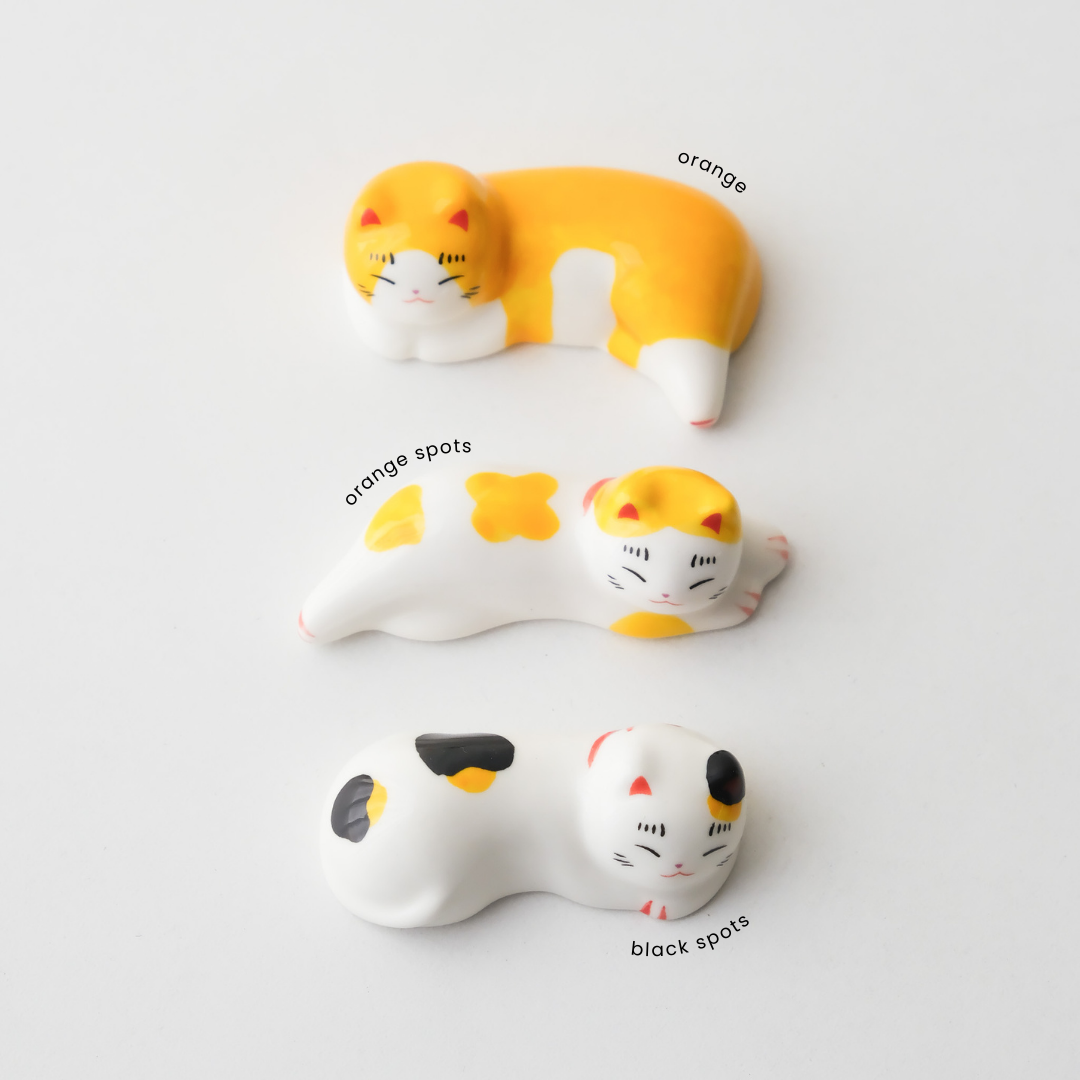 Lounging Cat Chopstick Rest (3 Styles)